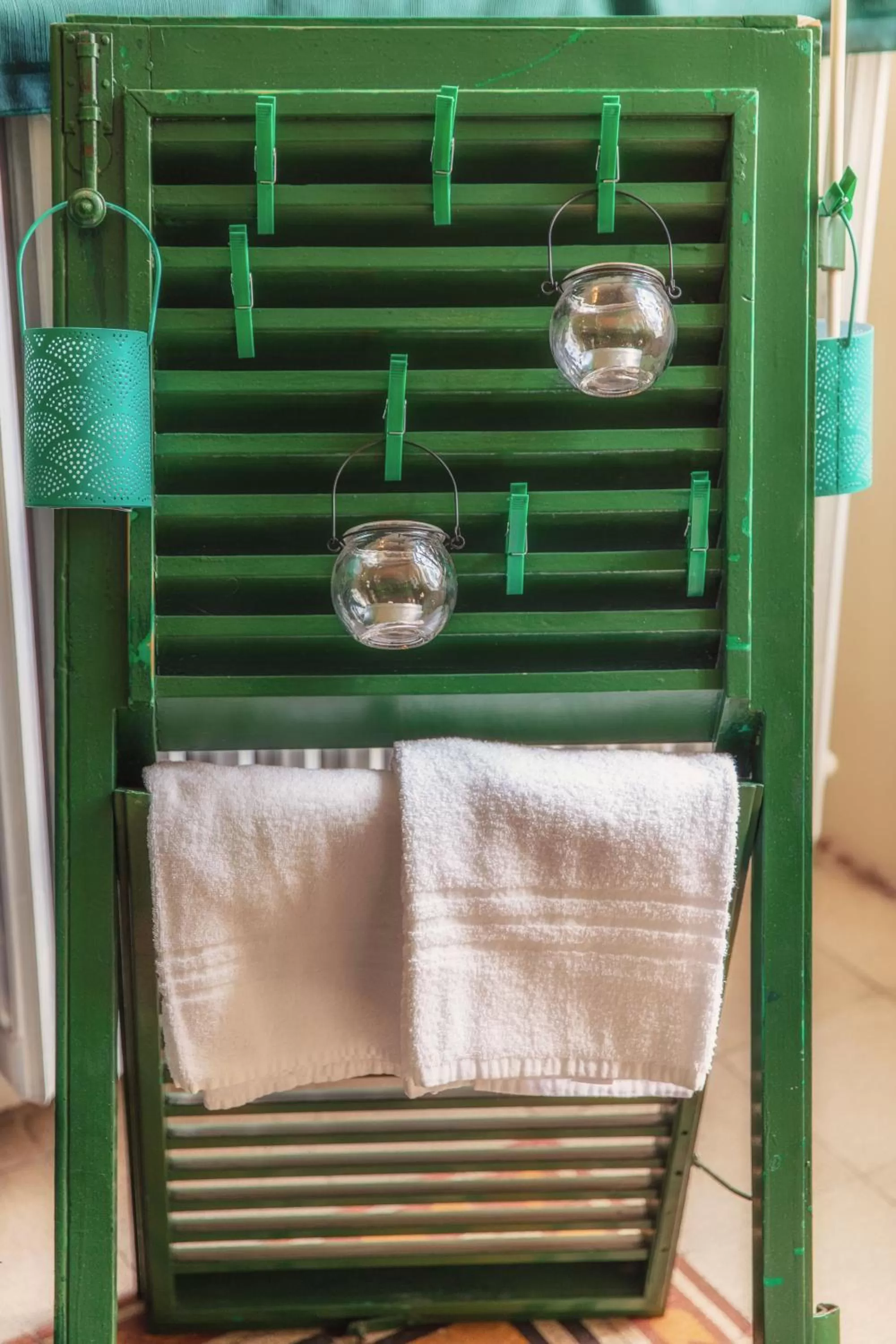 Decorative detail, Bed in Ghibellino B&B