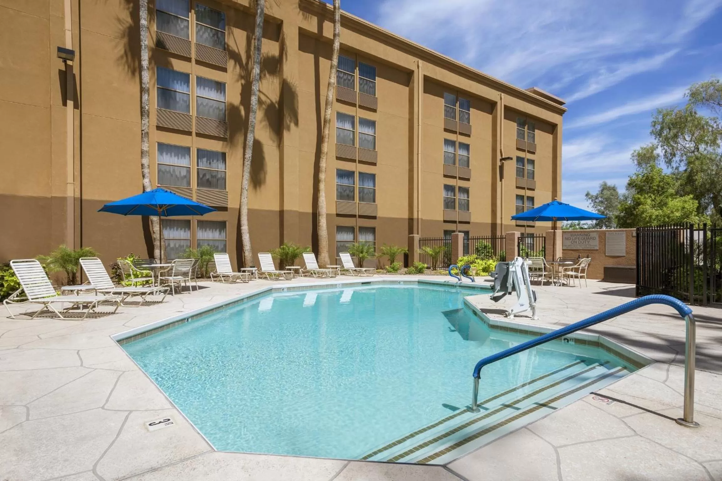Swimming pool in GreenTree Inn & Suites Phoenix Sky Harbor