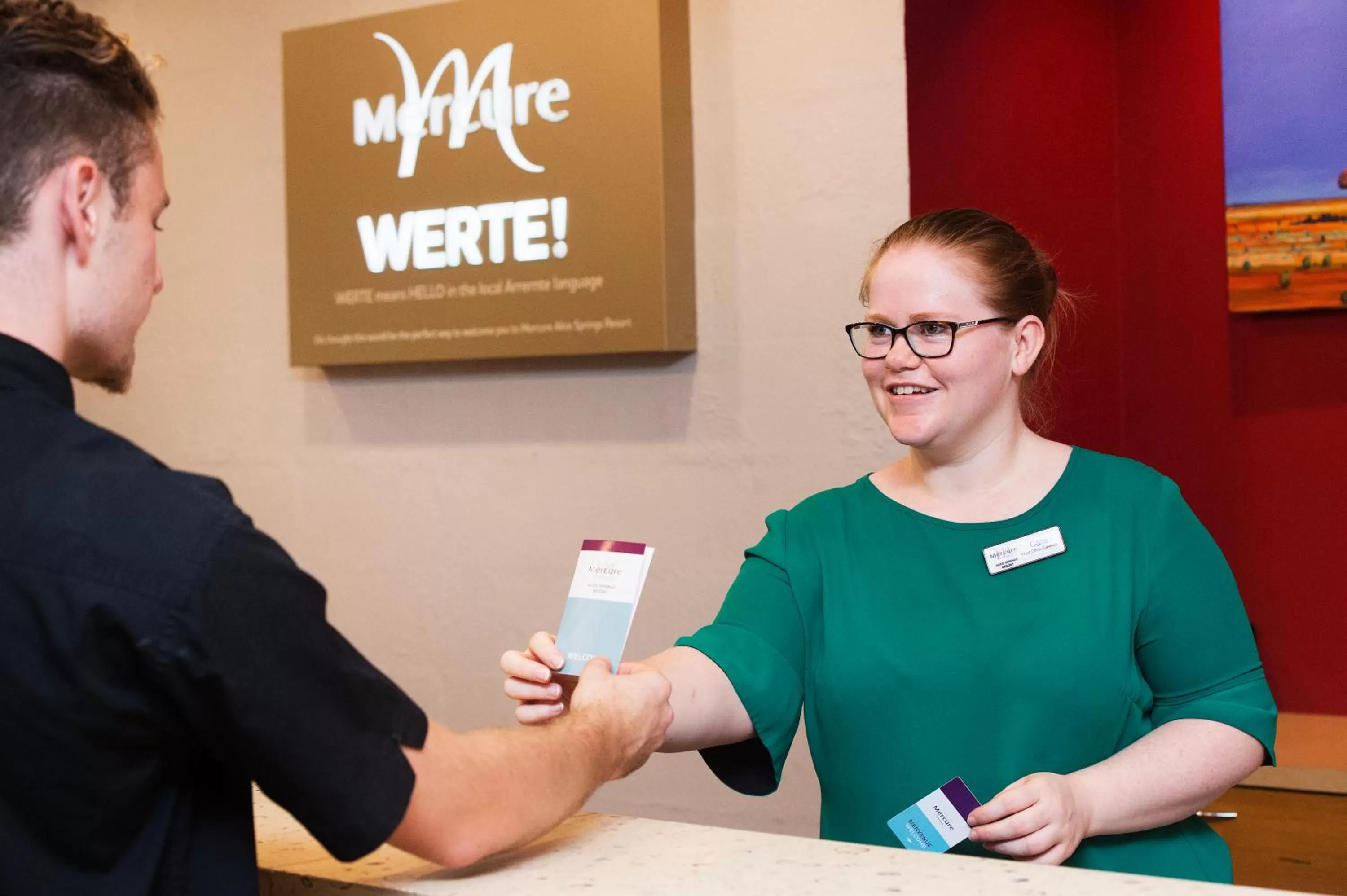 Staff in Mercure Alice Springs Resort