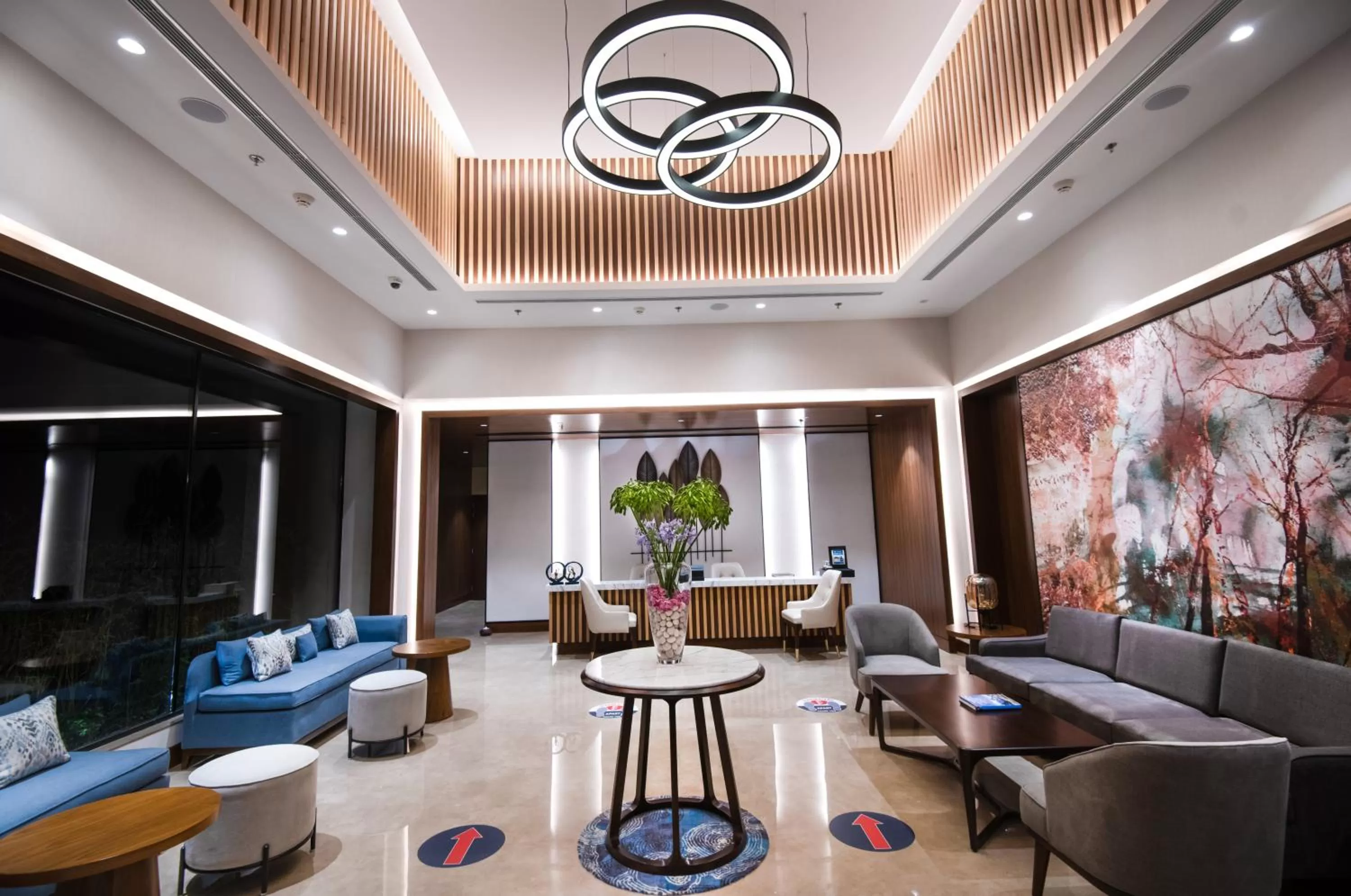 Lobby or reception in Radisson Blu Resort Dharamshala