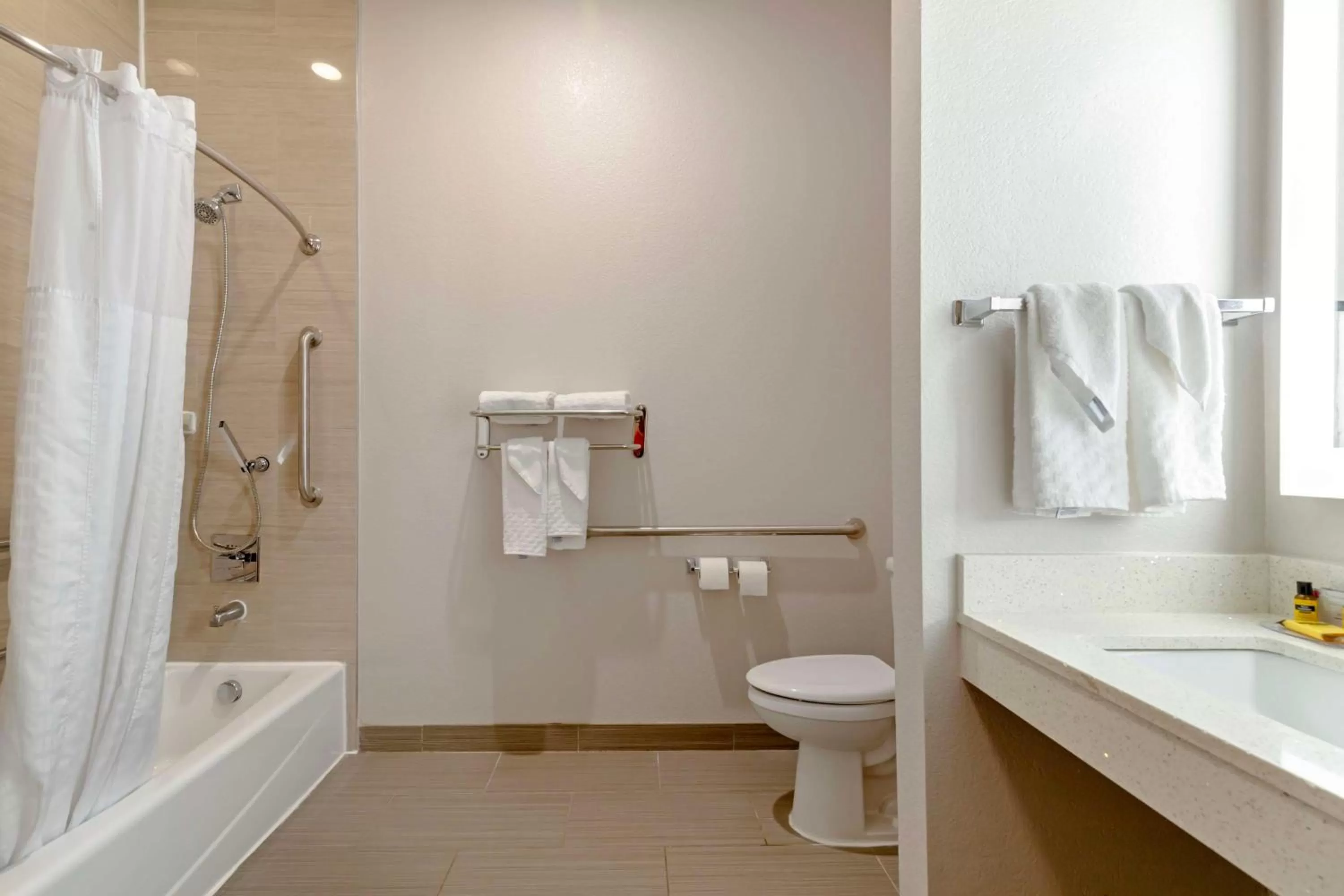 Bathroom in Best Western Plus Pleasanton Hotel