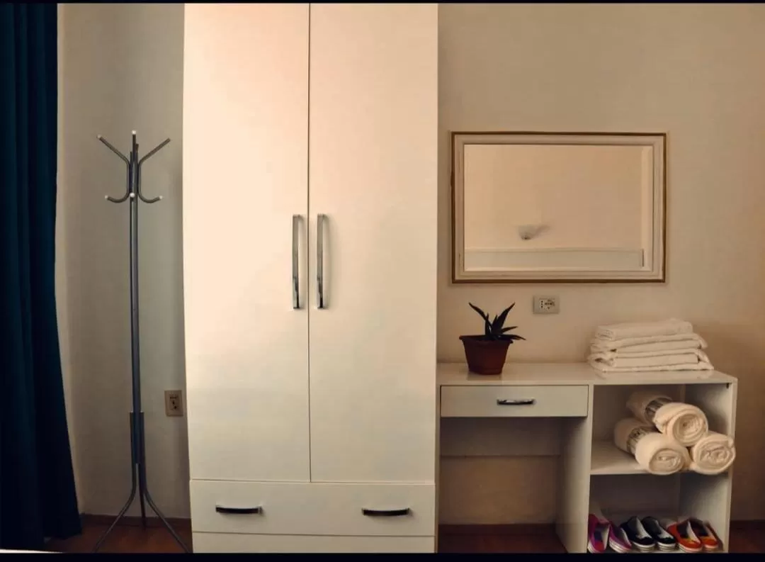 towels, Bathroom in Tirana Central GuestHouse