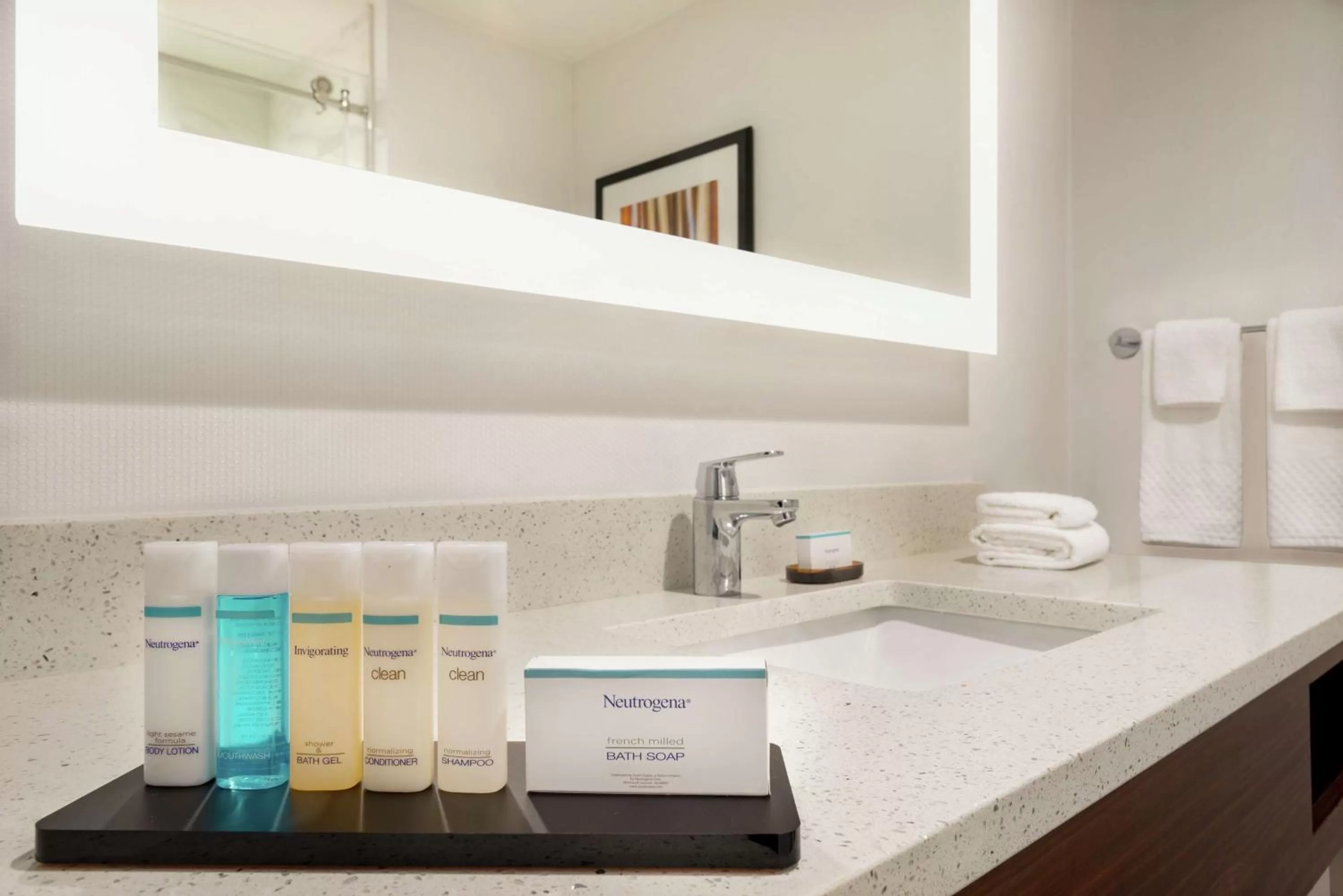 Bathroom in Embassy Suites By Hilton Noblesville Indianapolis Conv Ctr