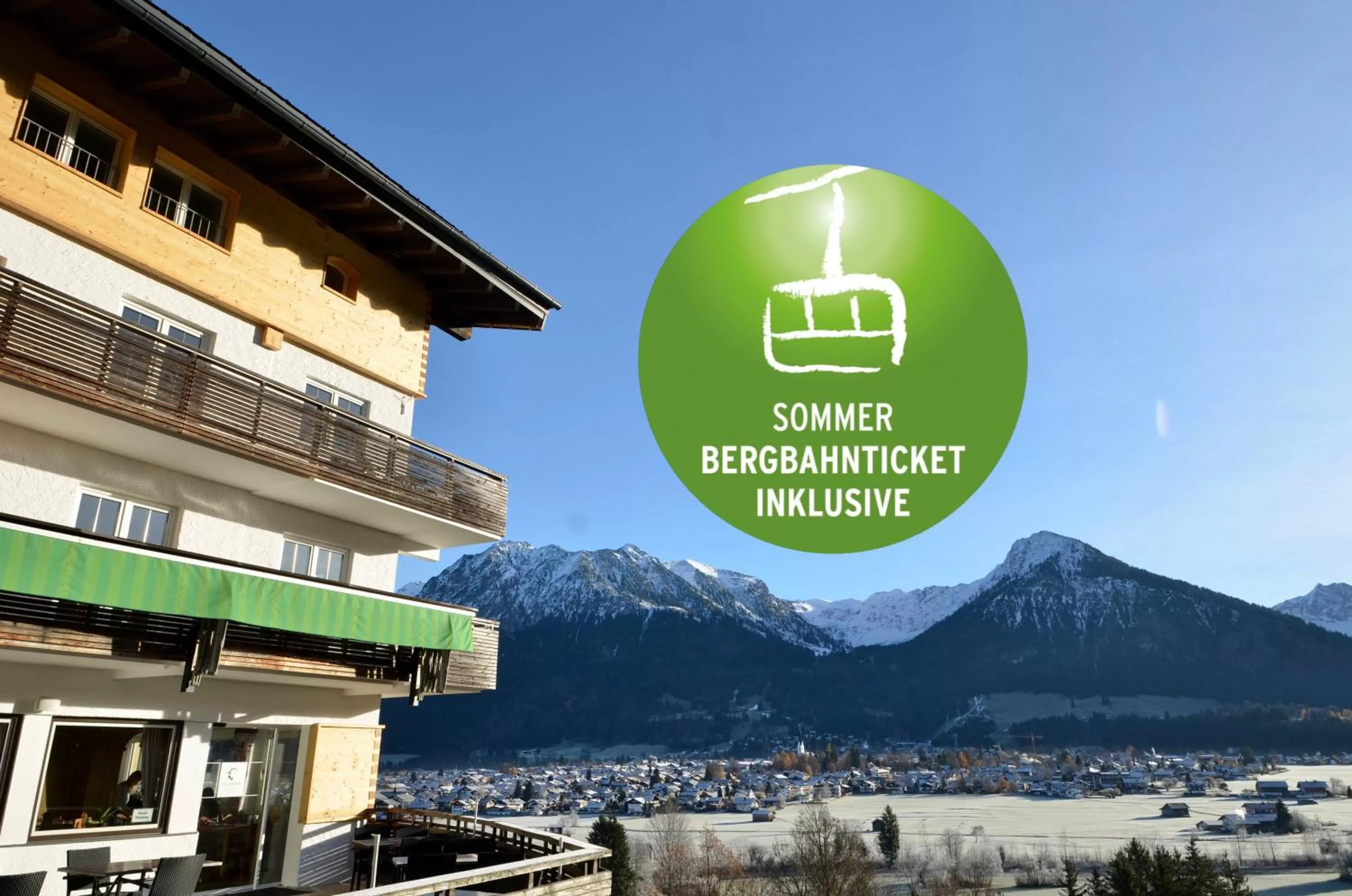 Property building in Naturhotel Café Waldesruhe