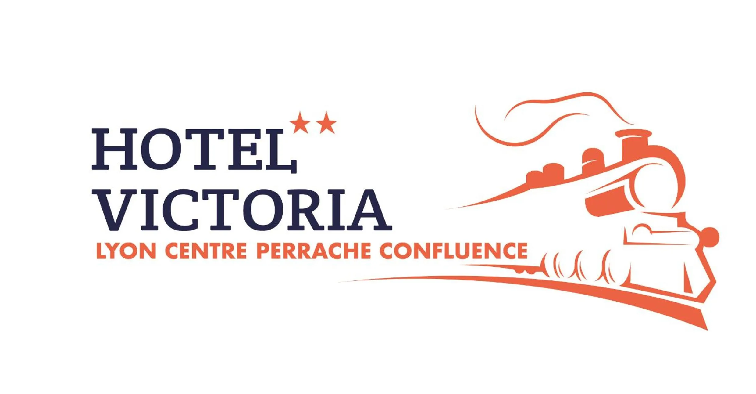 Property logo or sign in Hotel Victoria Lyon Perrache Confluence