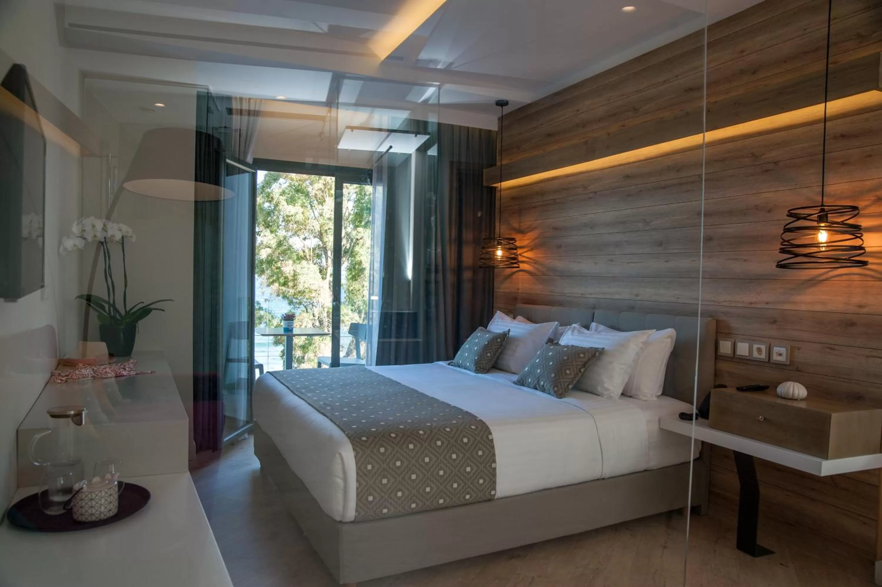 Balcony/Terrace in Seasabelle Hotel near Athens Airport