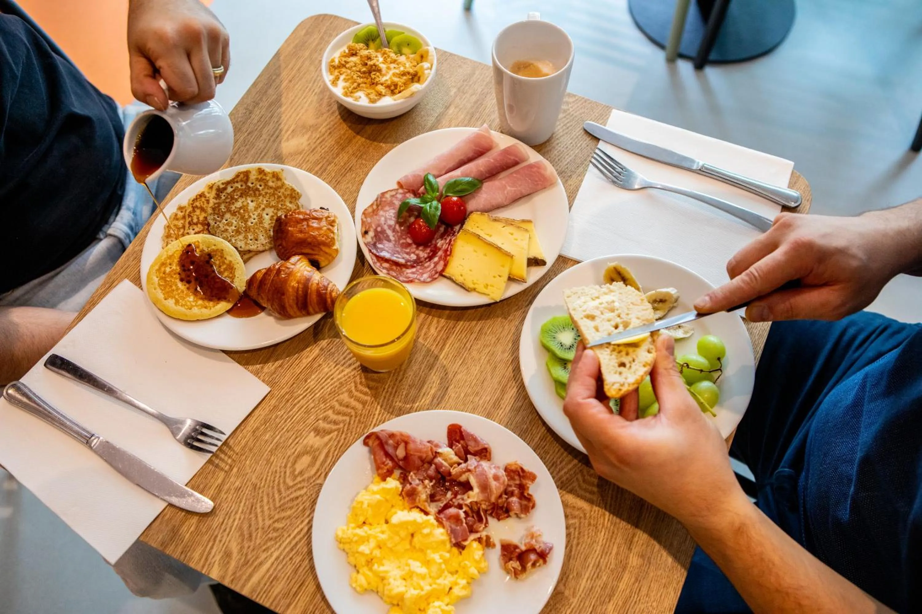 Buffet breakfast in Campanile Paris - Saint-Denis Quai-De-St Ouen