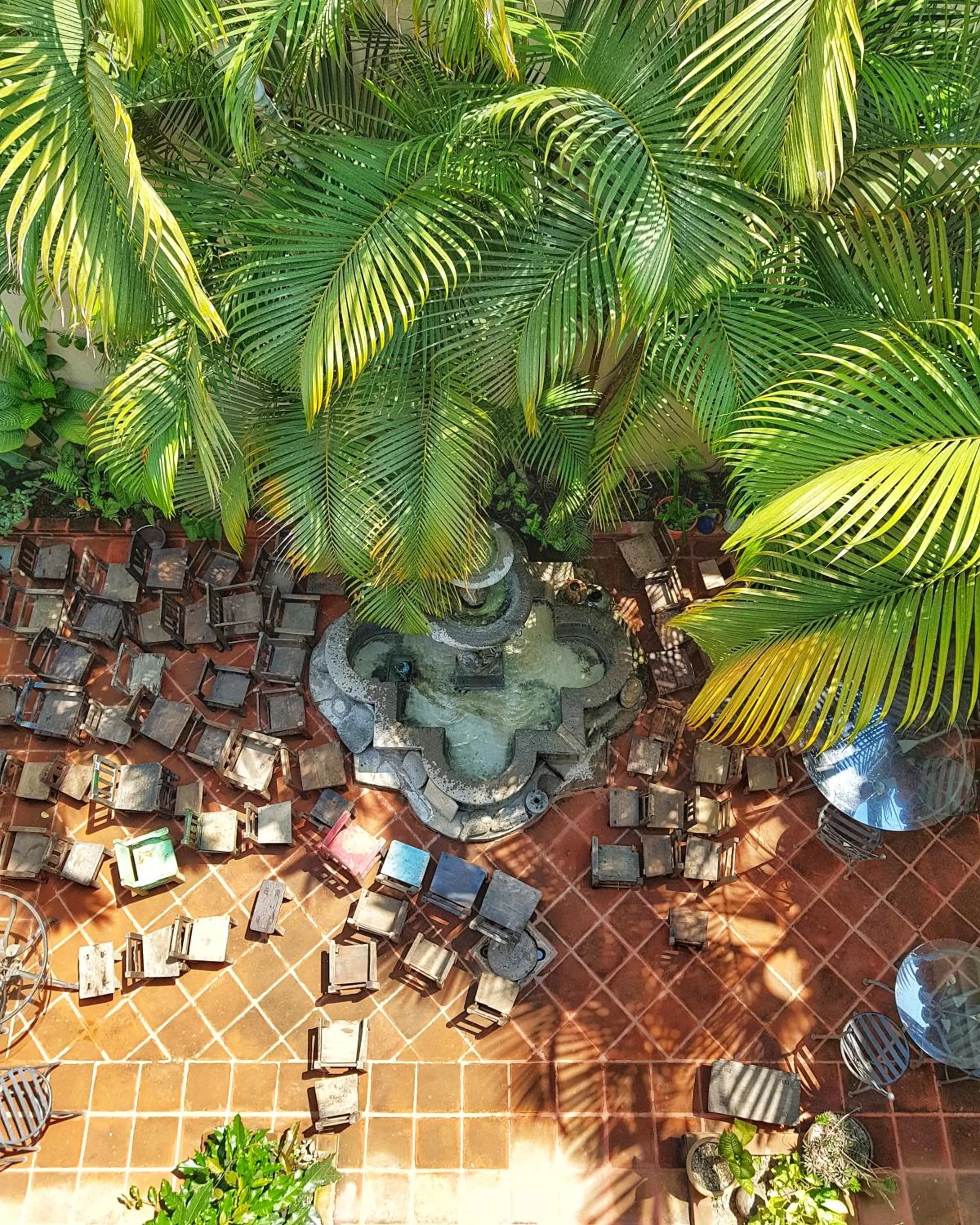 Patio in Posada San Sebastian