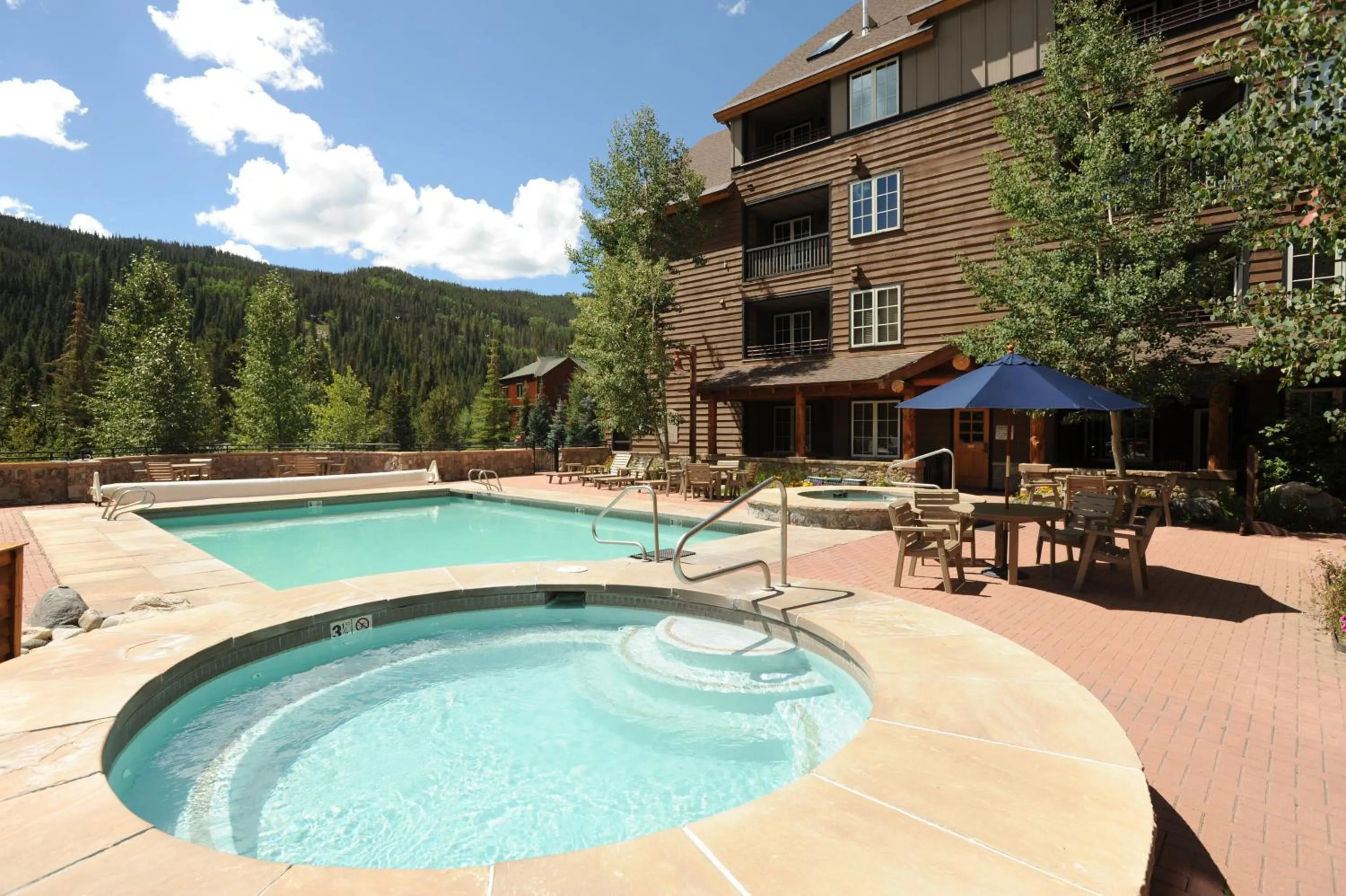 Swimming Pool in River Run Village by Keystone Resort