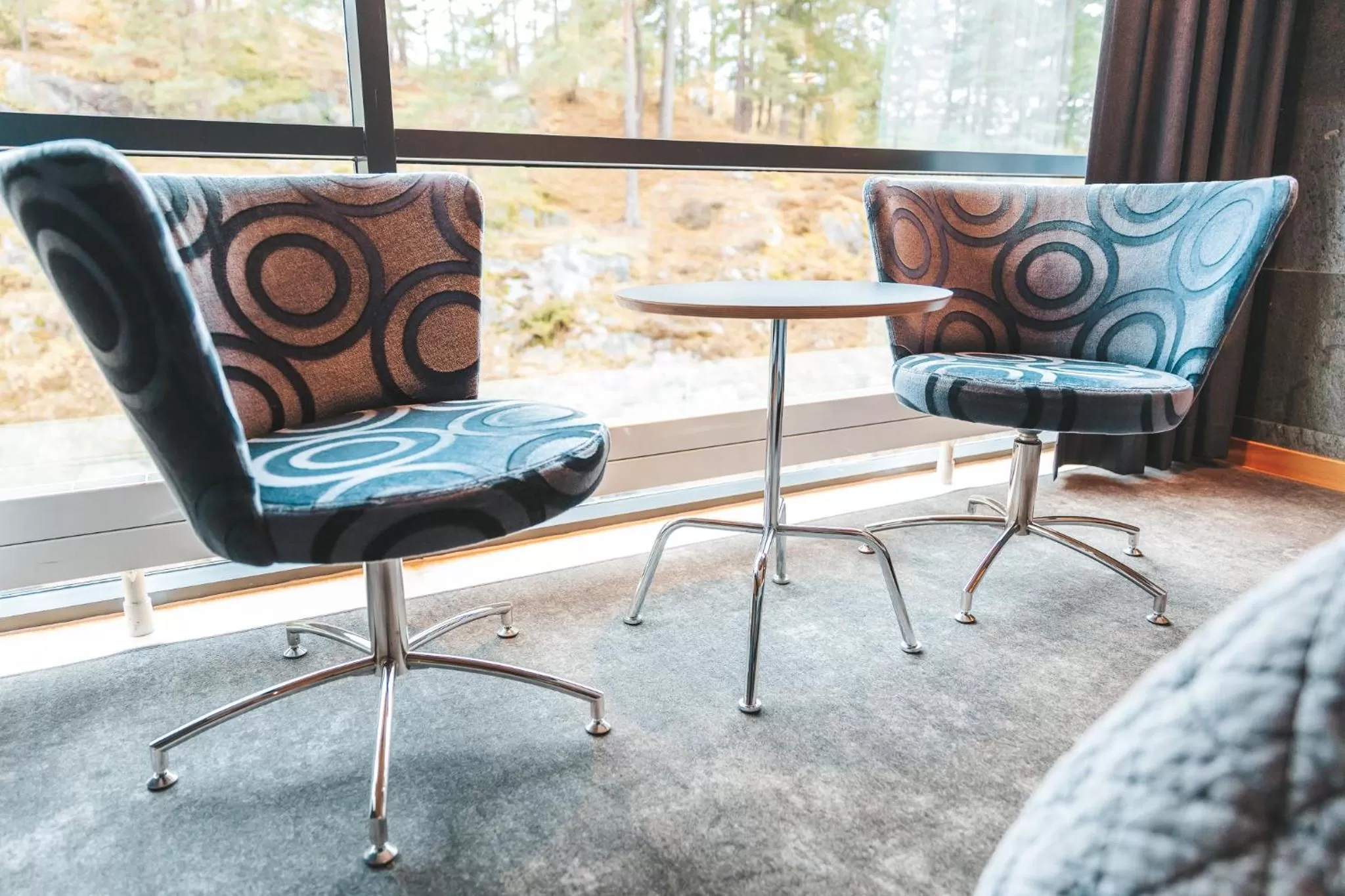 Seating area in Sankt Jörgen Park
