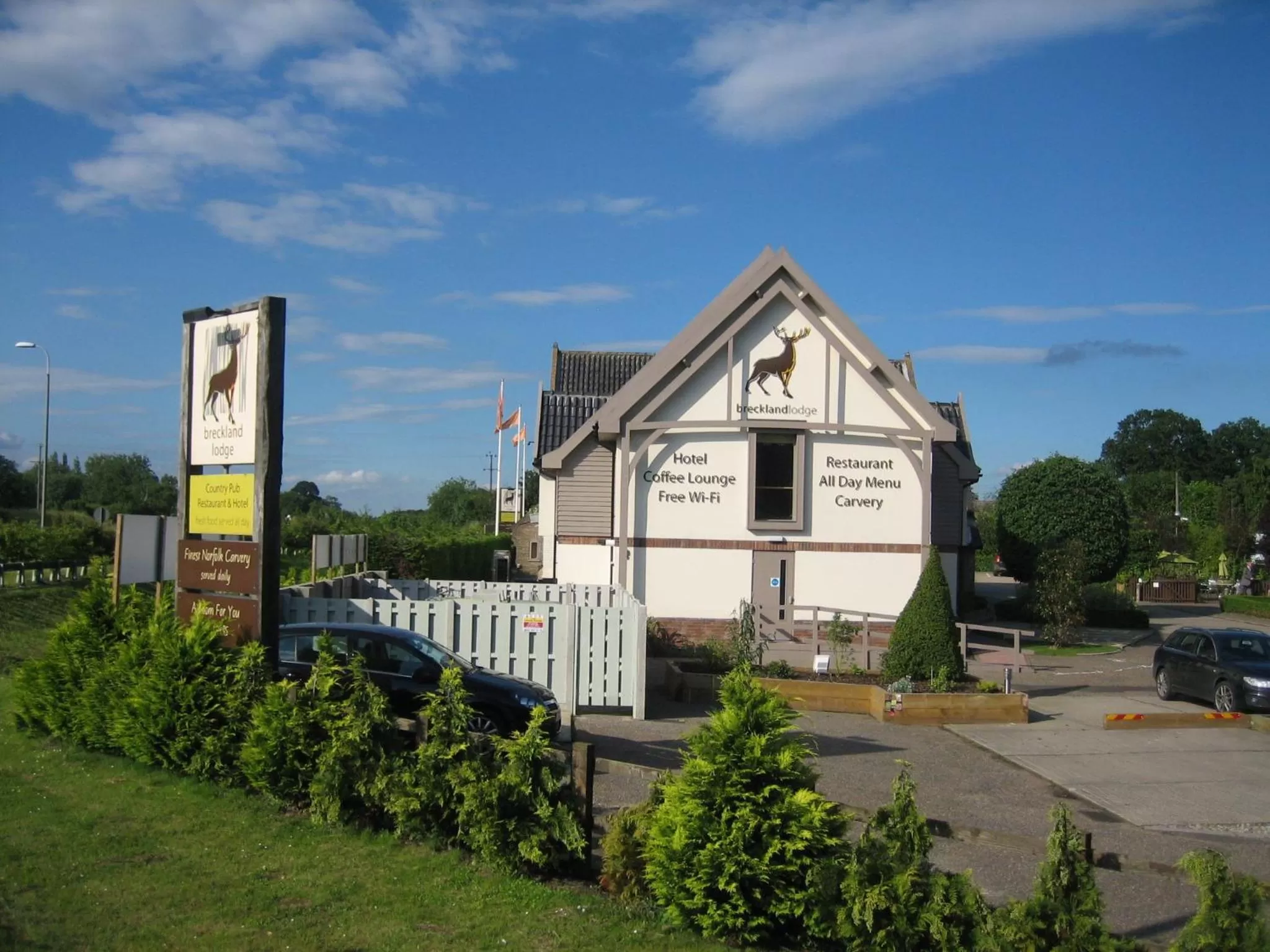 Facade/entrance, Property Building in Breckland Lodge