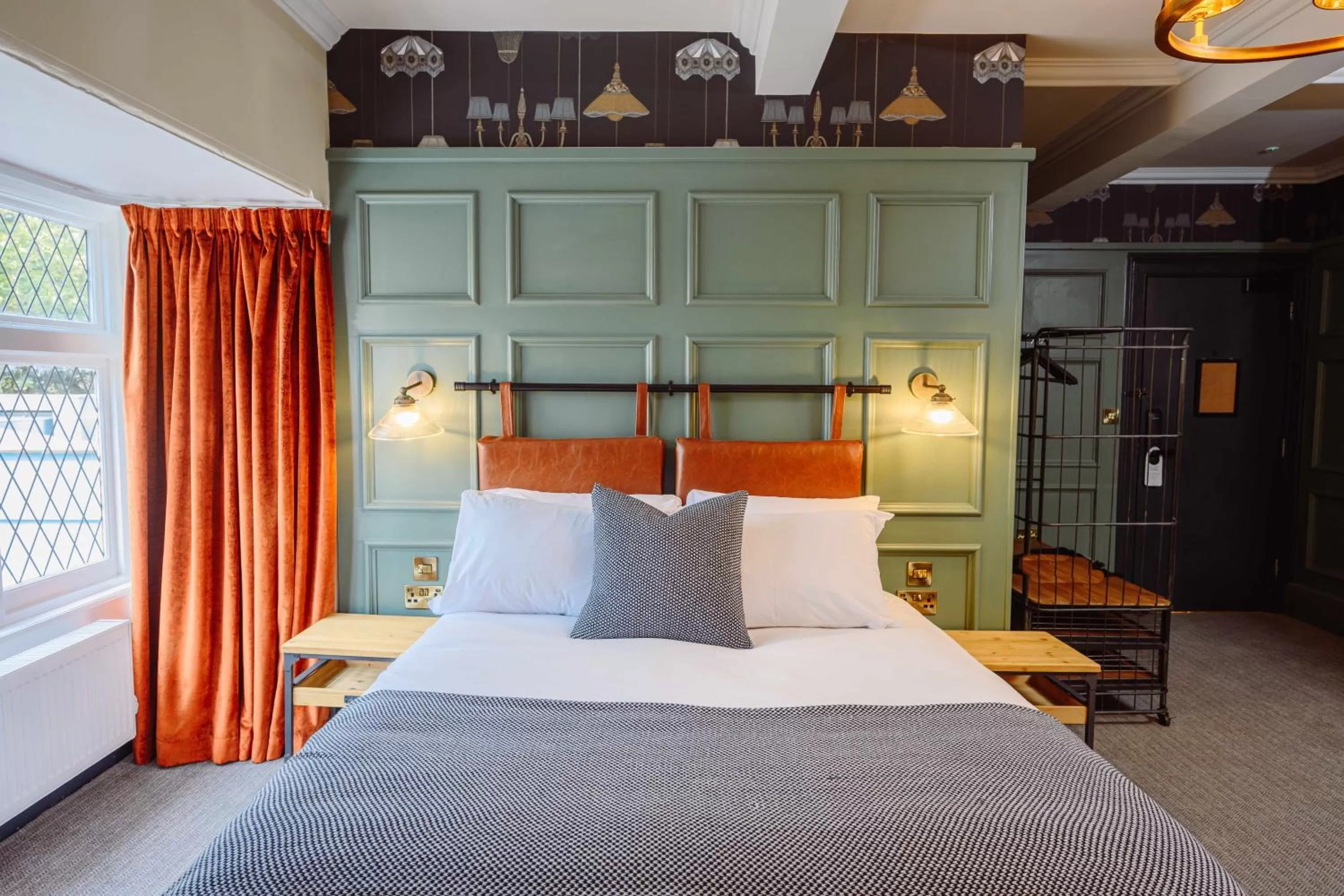 Bed in Brewhouse and Kitchen