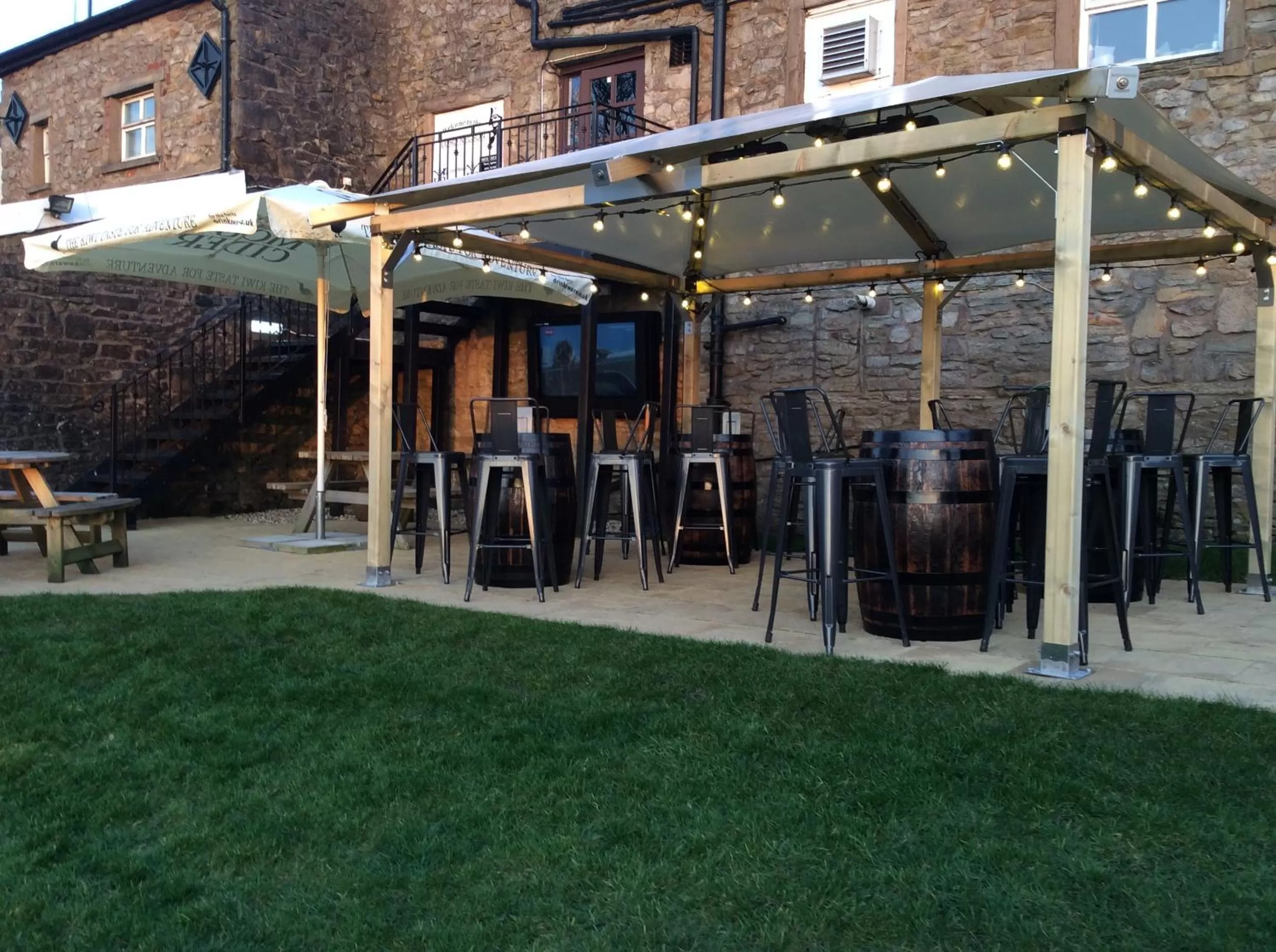 Patio in The Lord Nelson Inn B&B
