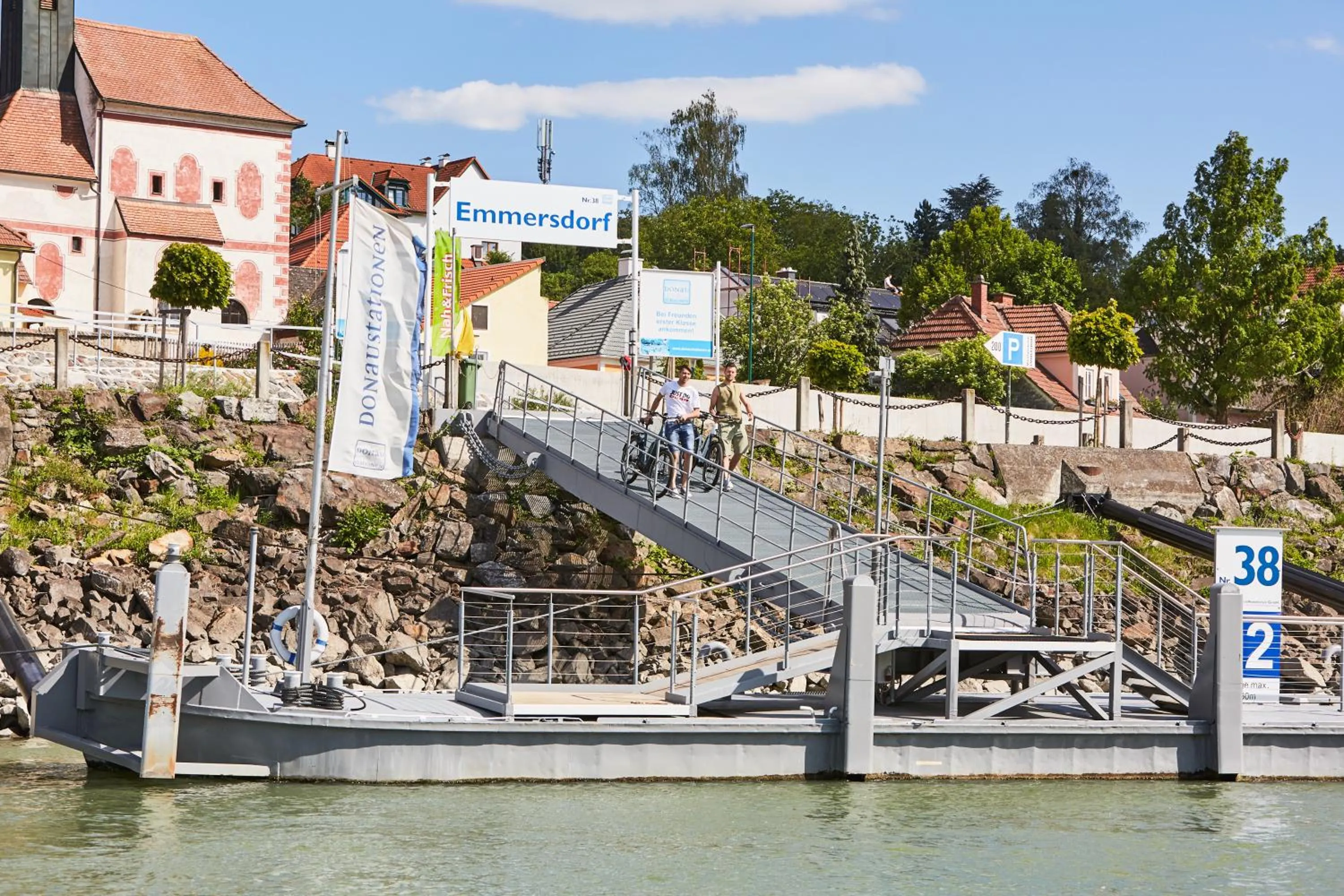 River view in Hotel Donauhof