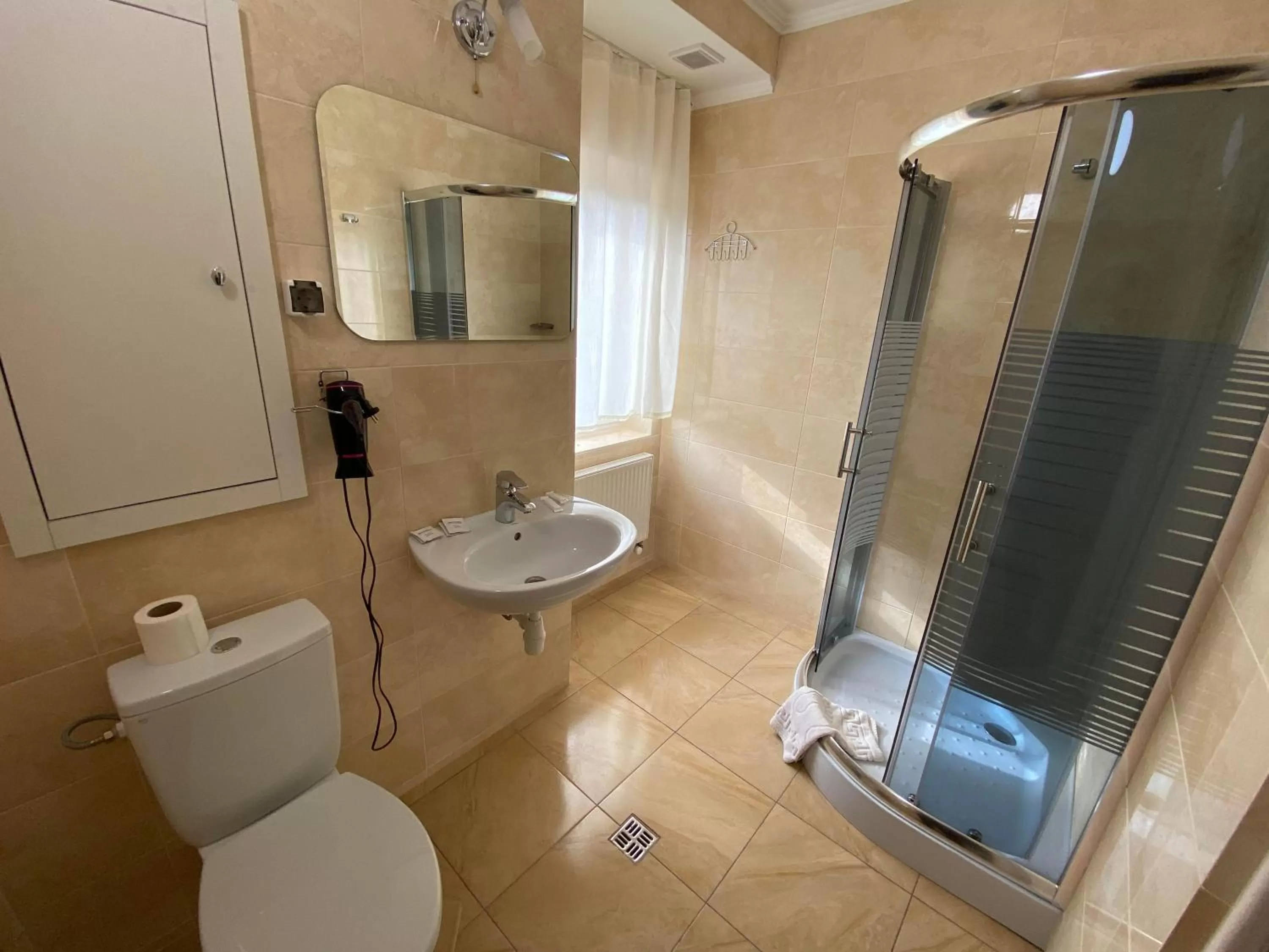 Bathroom in Autopark Hotel