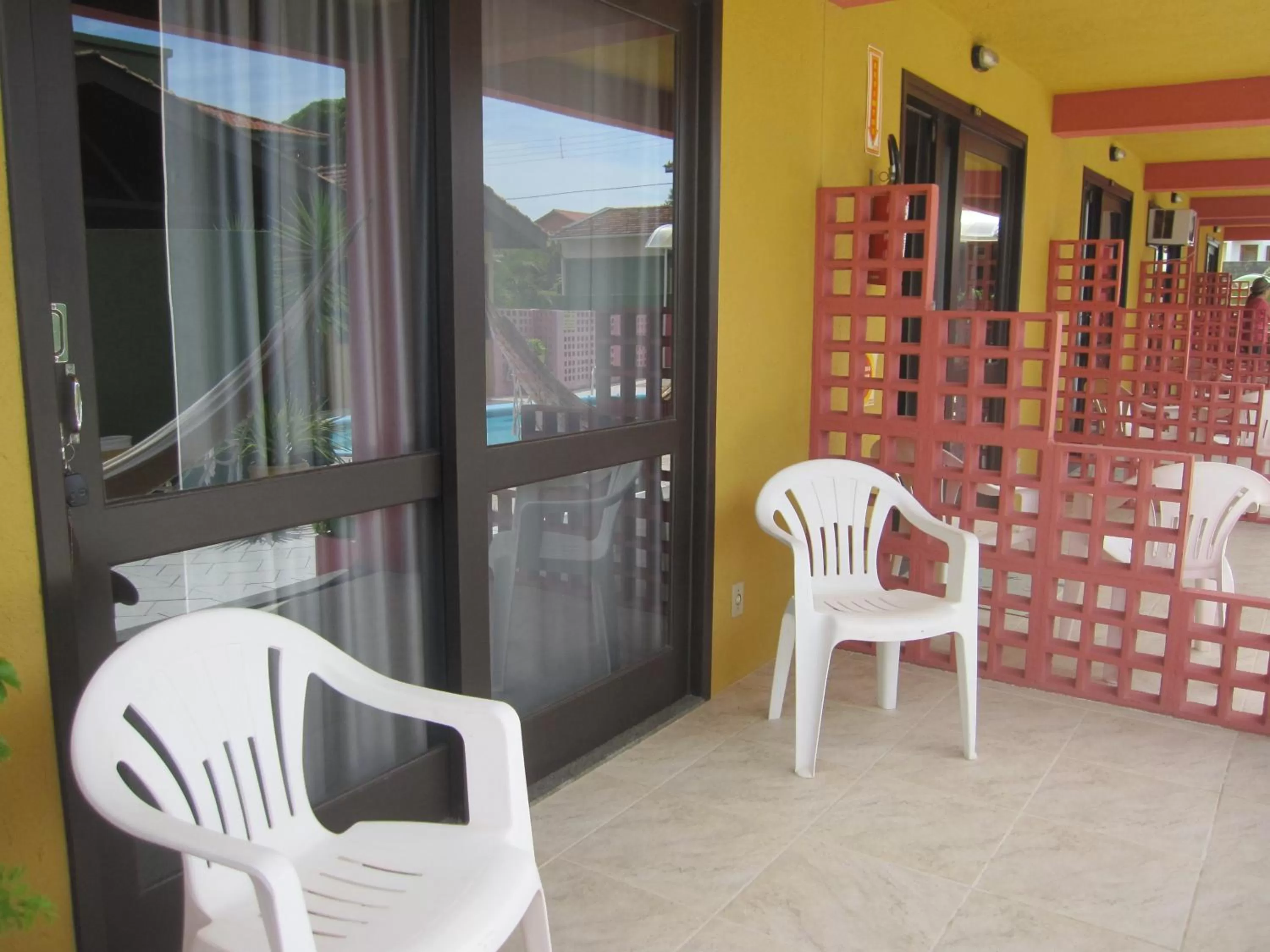 Balcony/Terrace, Seating Area in Pousada Vento Sul