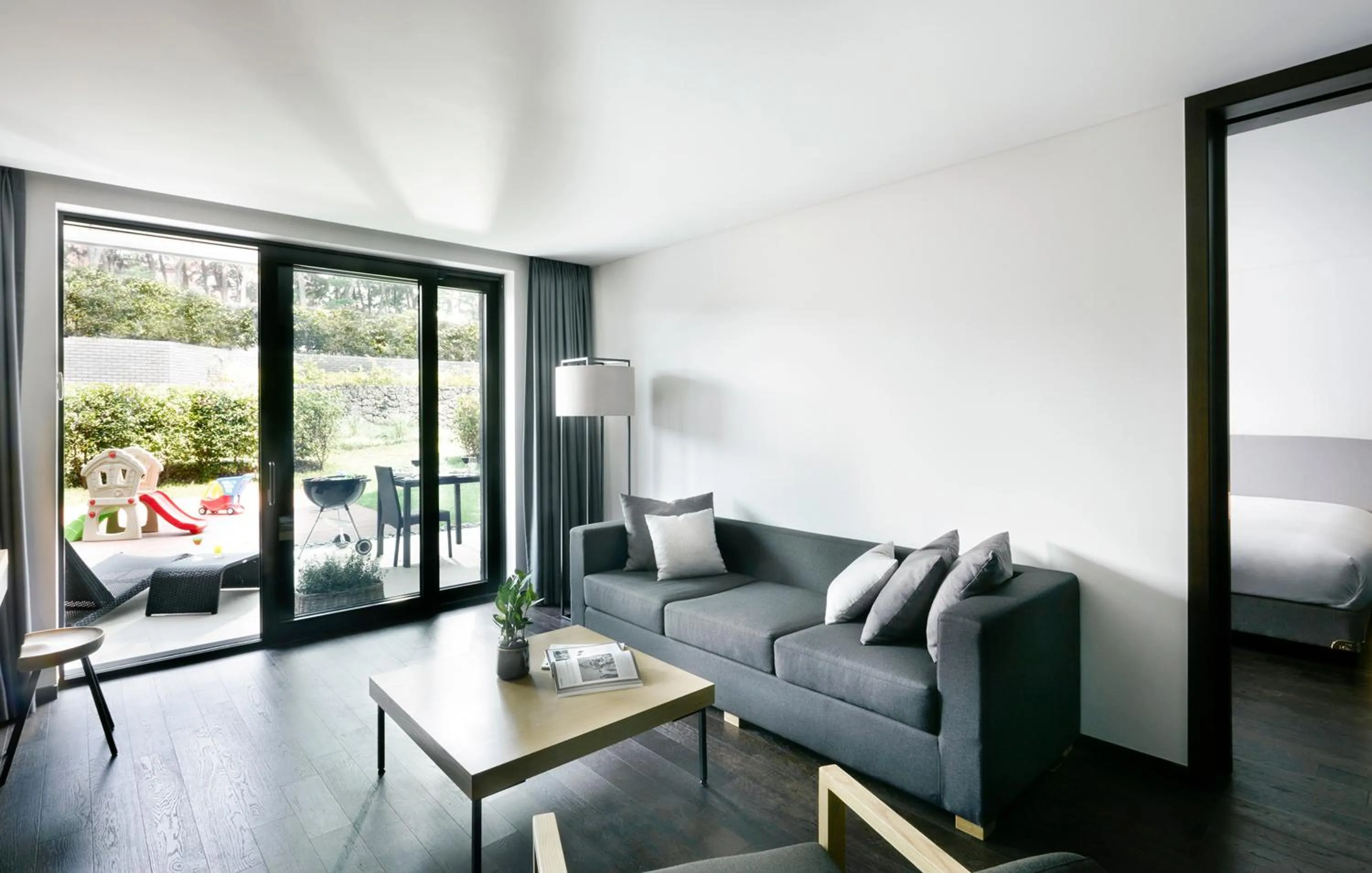 Living room in Maison Glad Jeju