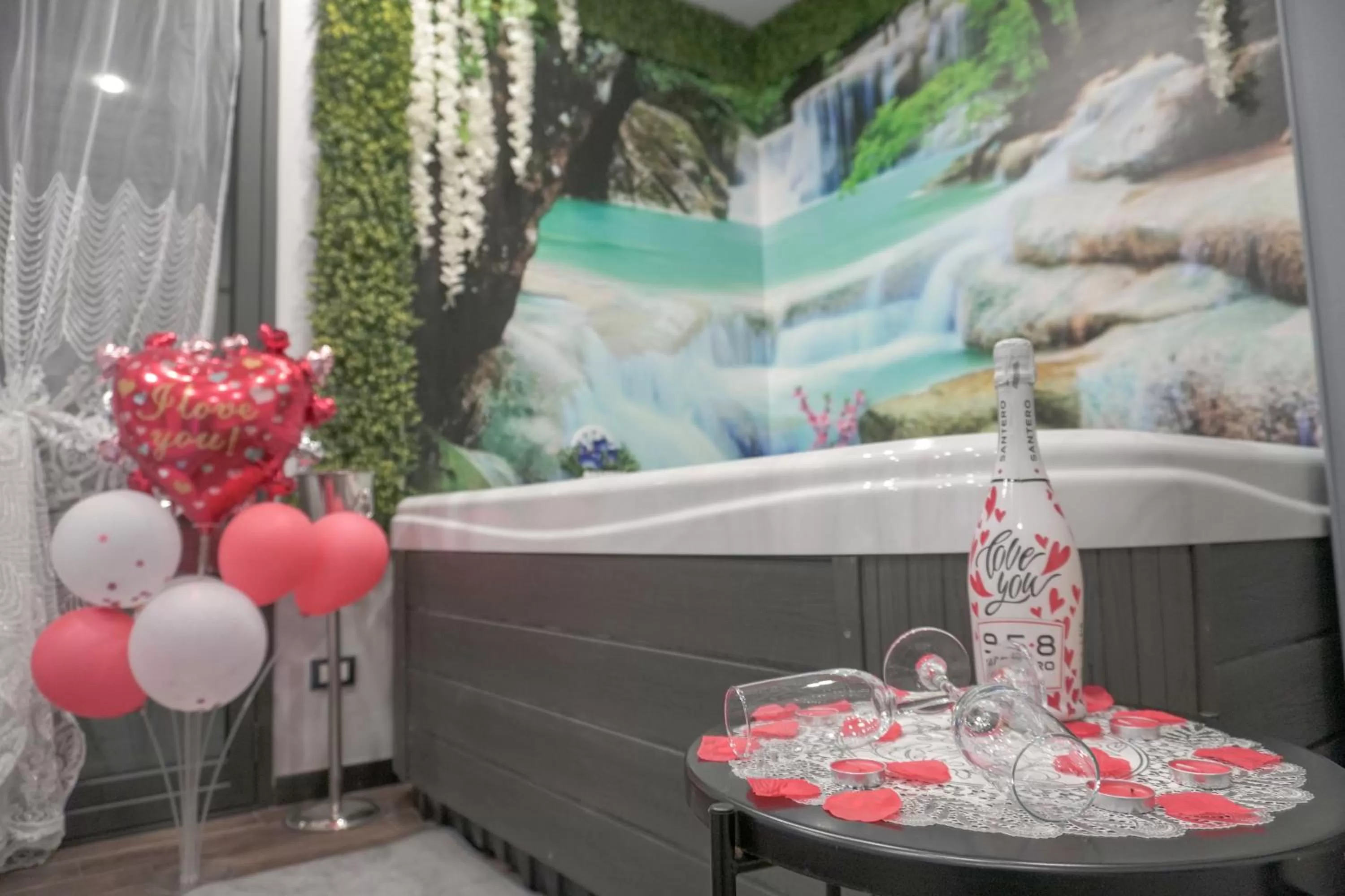 Hot Tub in B&B porta Garibaldi