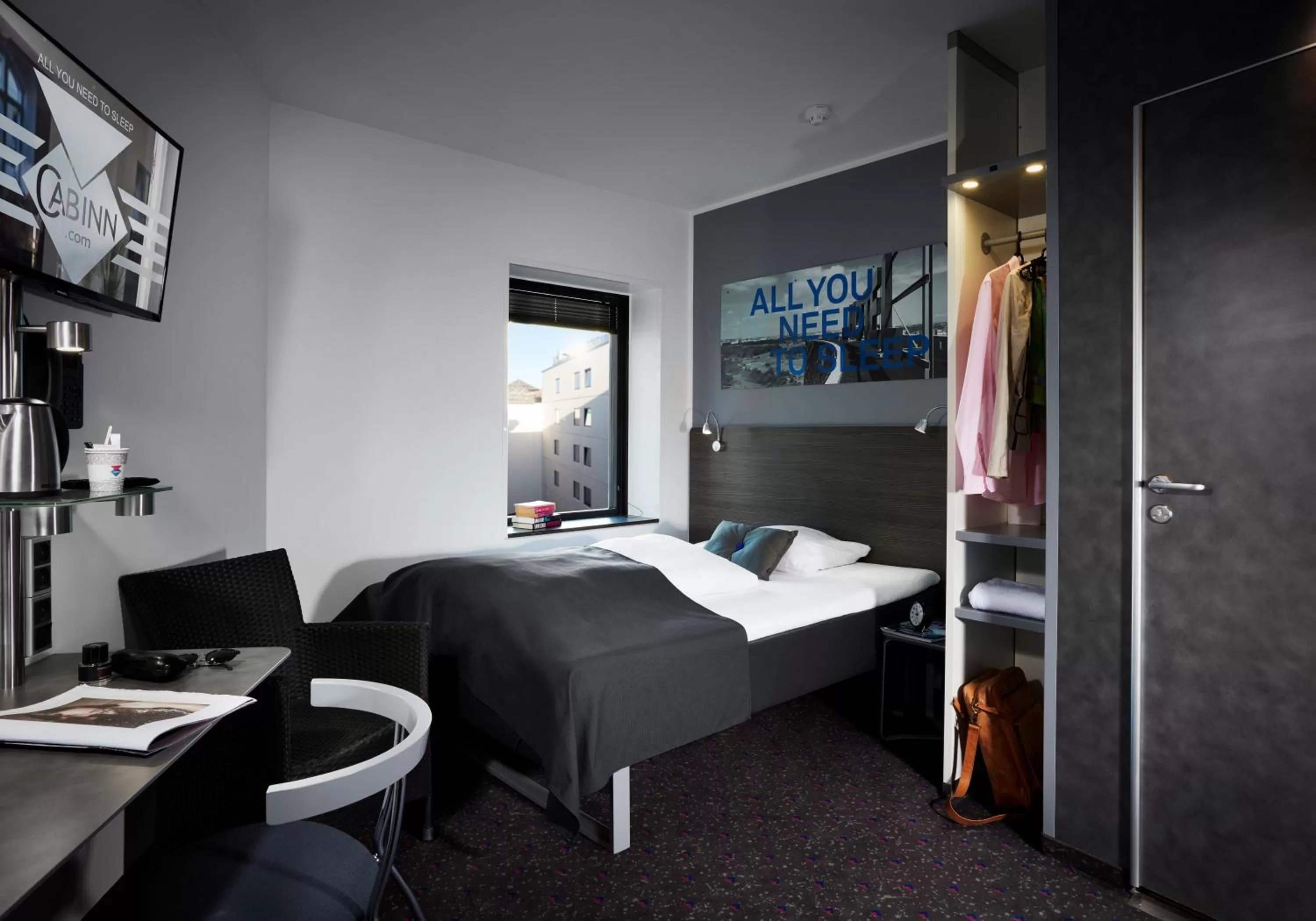 Bed in Cabinn Aarhus