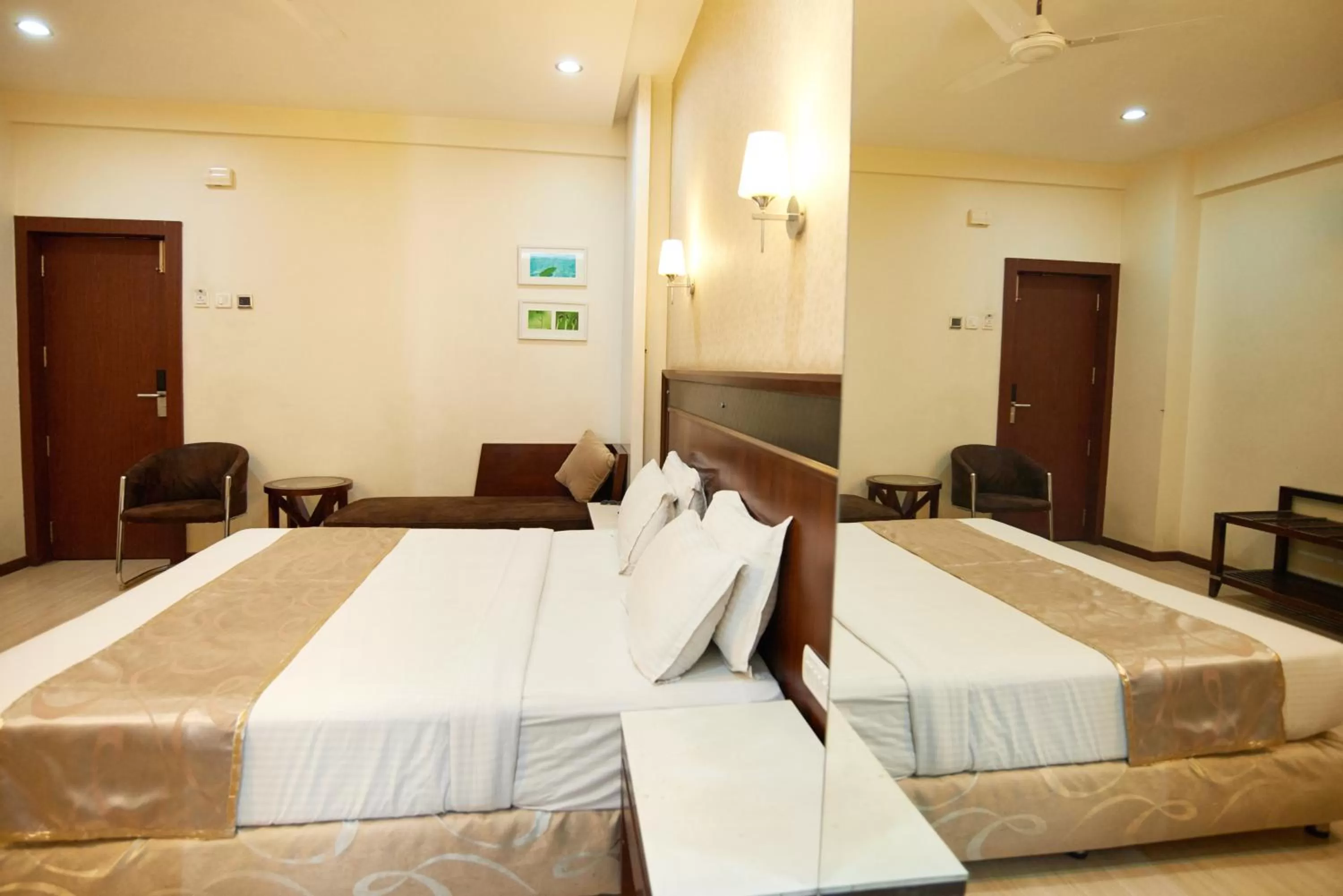 Photo of the whole room, Bed in Hotel Sai Mahal