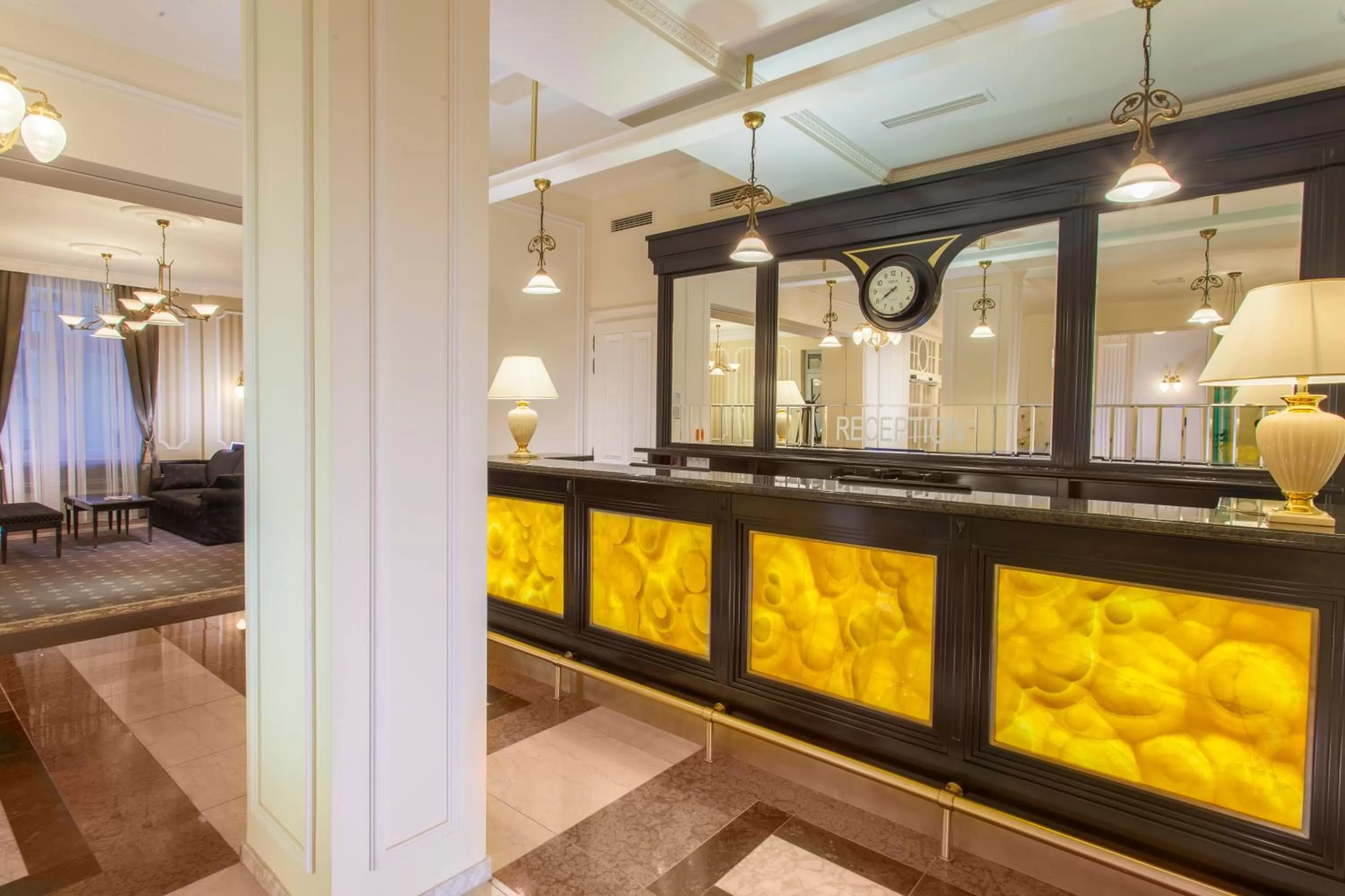 Lobby or reception in Luxury Spa Hotel Olympic Palace