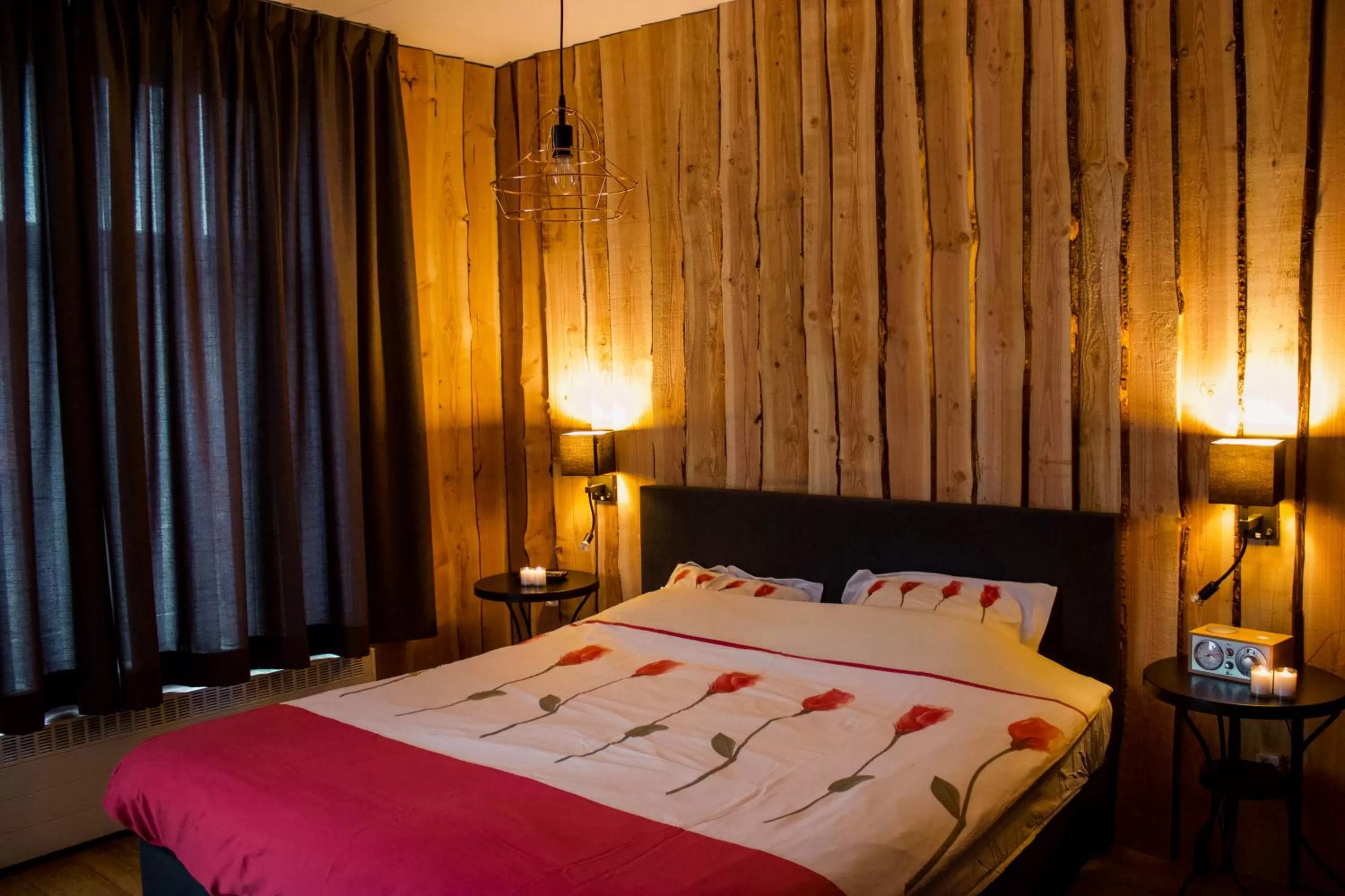 Bed in Hotel Brasserie de Kroon