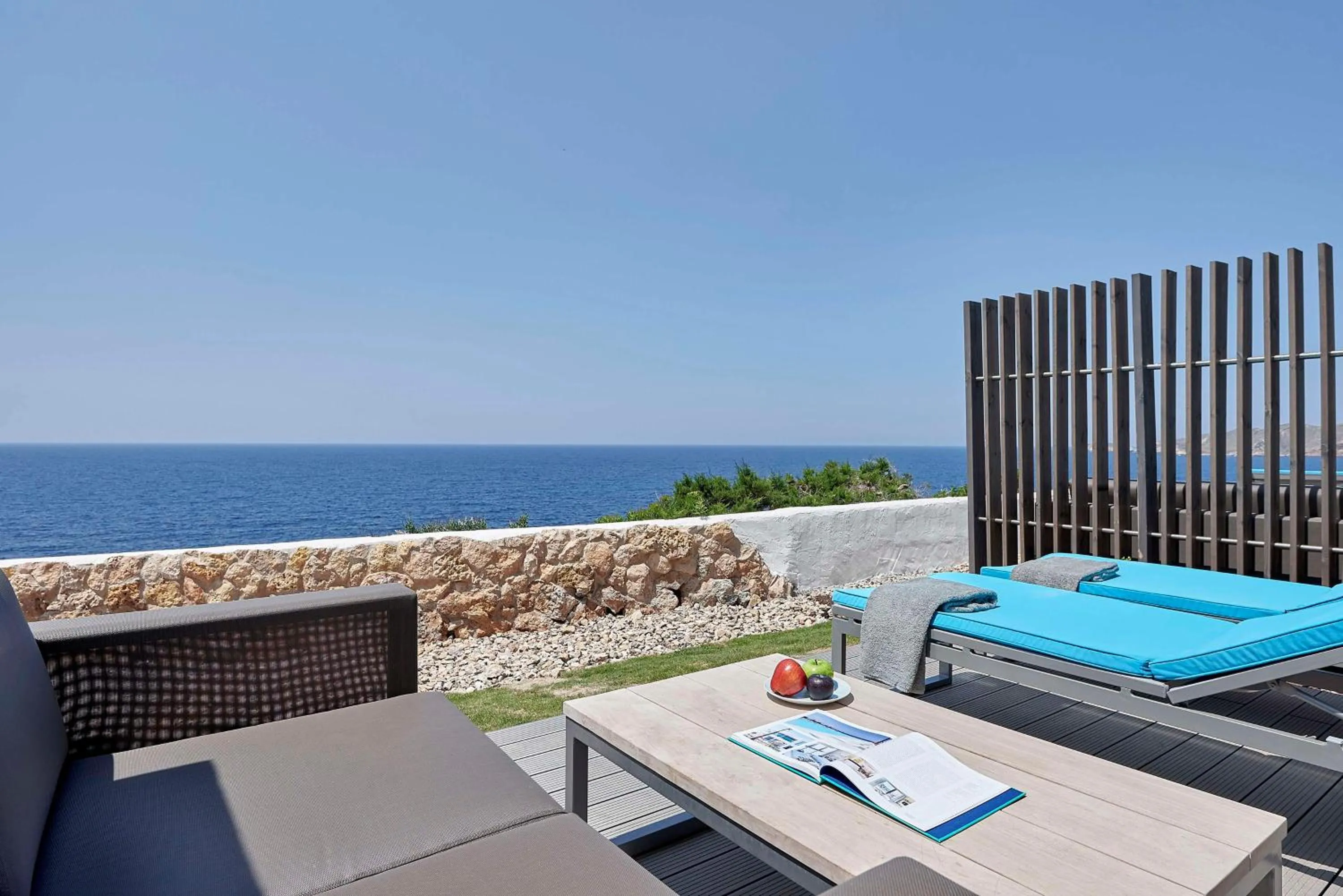 Sea view in 7Pines Resort Ibiza, part of Destination by Hyatt