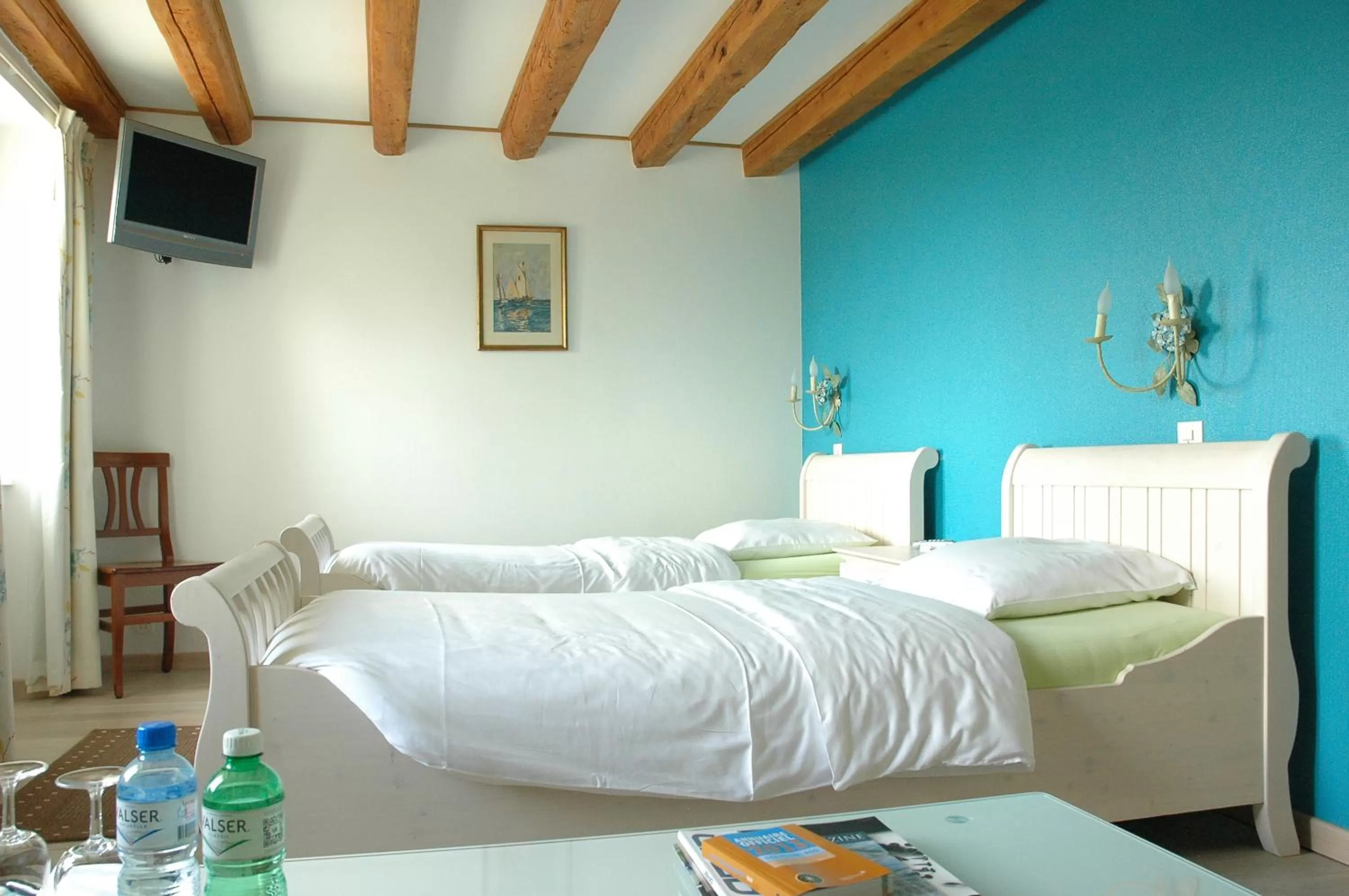 Bed in Auberge de Dully