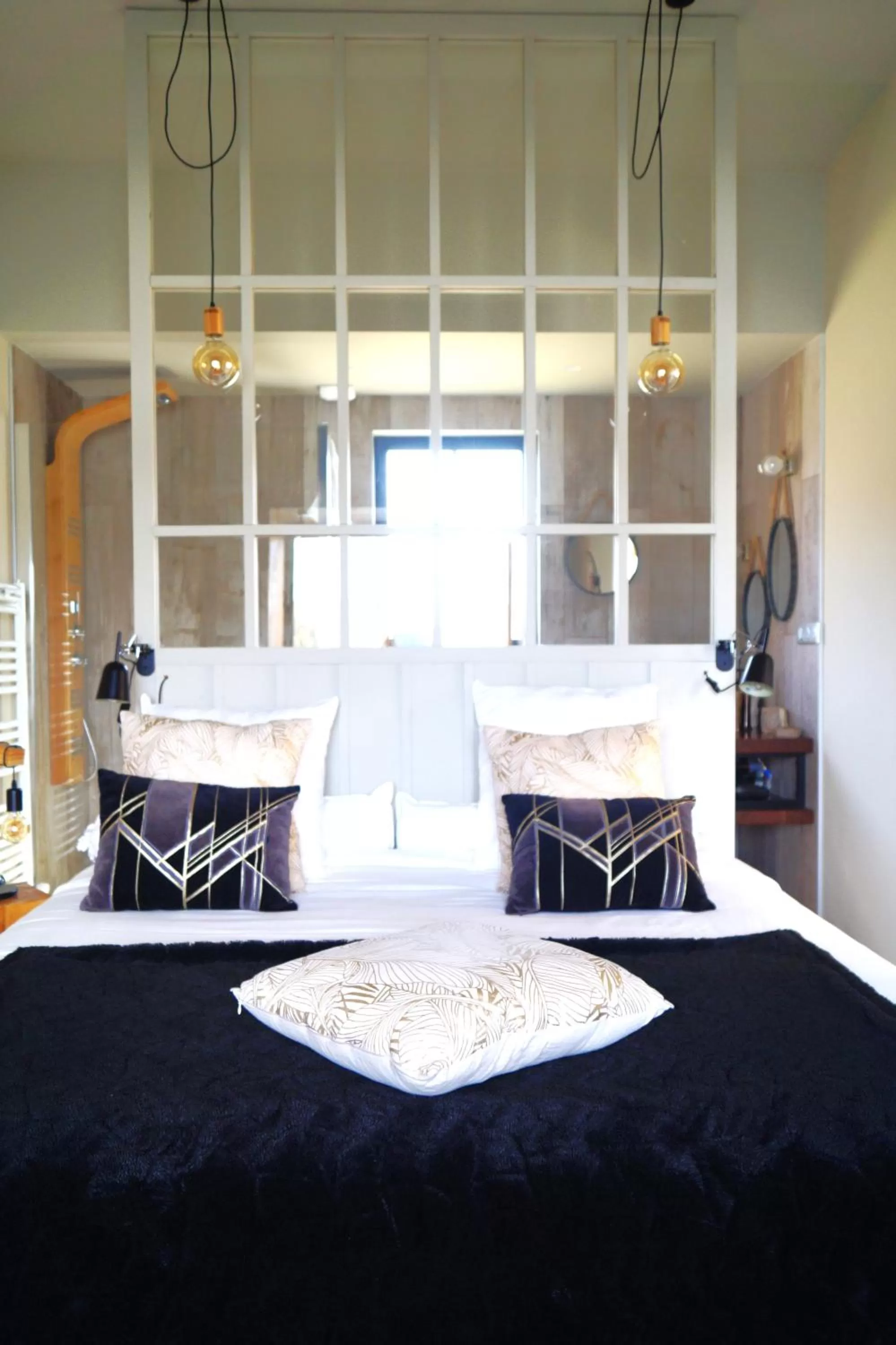 Bed in Écolodges du Golf du Sauternais