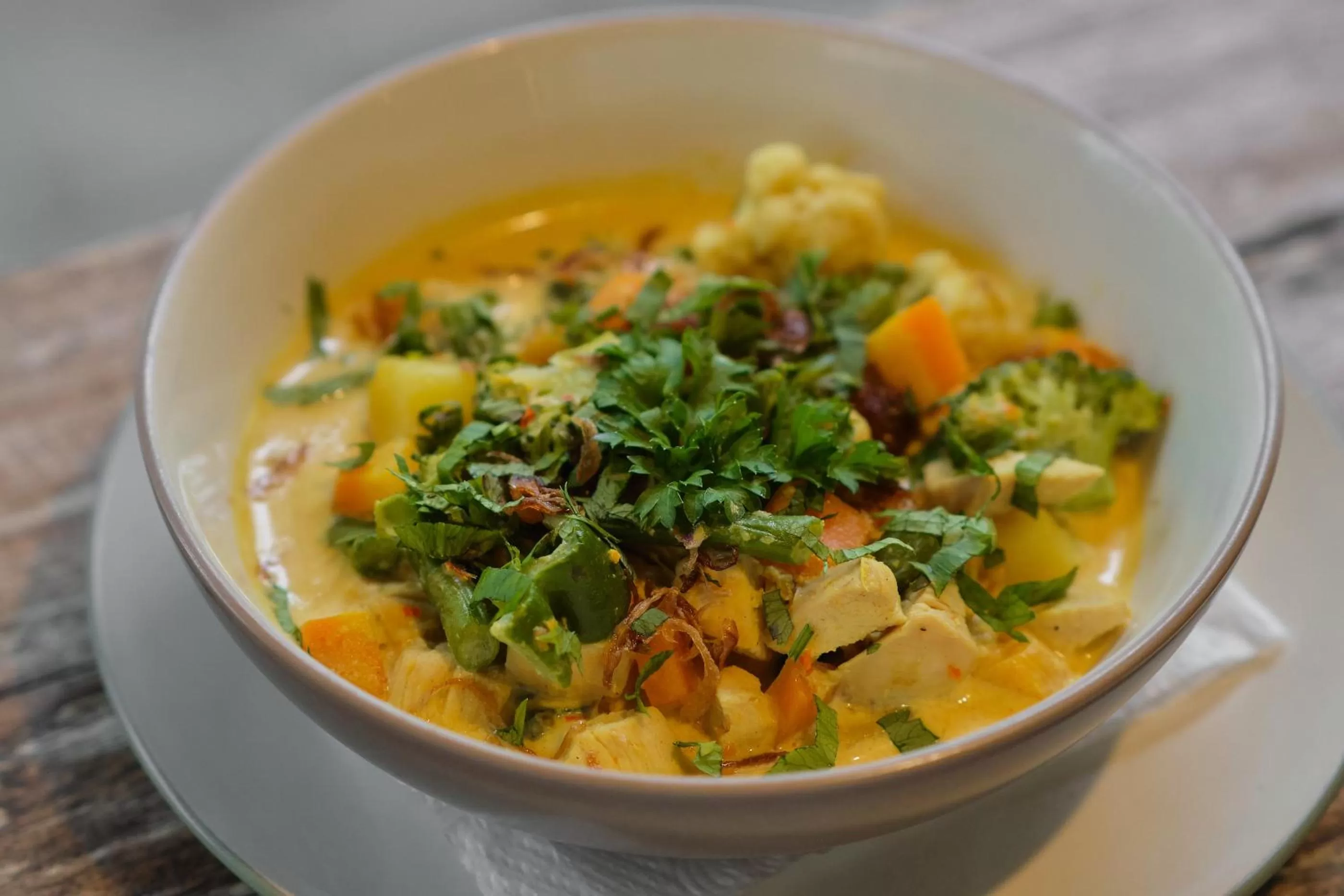 Lunch in Joglo Organik Guesthouse