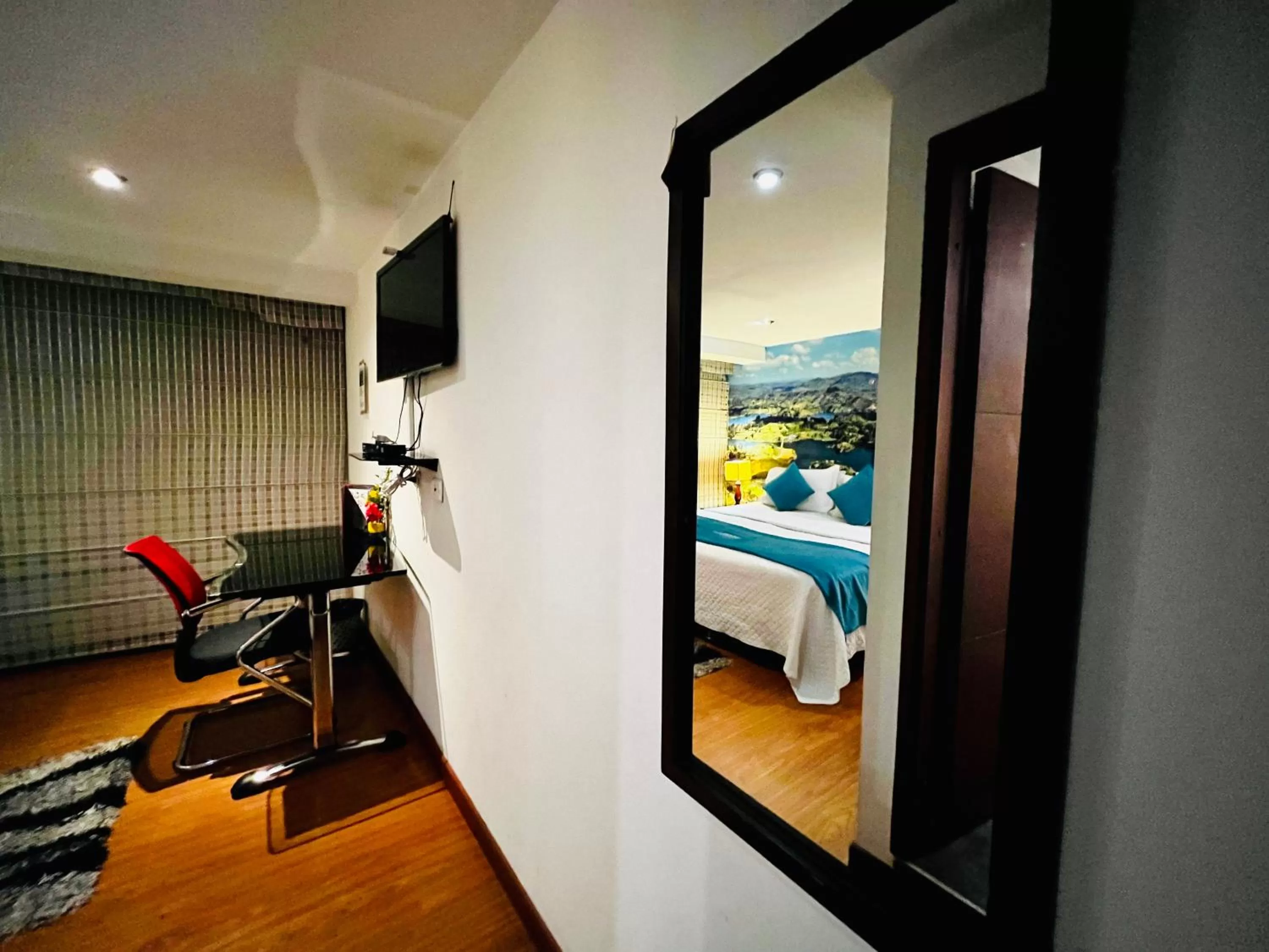 Photo of the whole room in Hotel Santa Cruz Bogotá