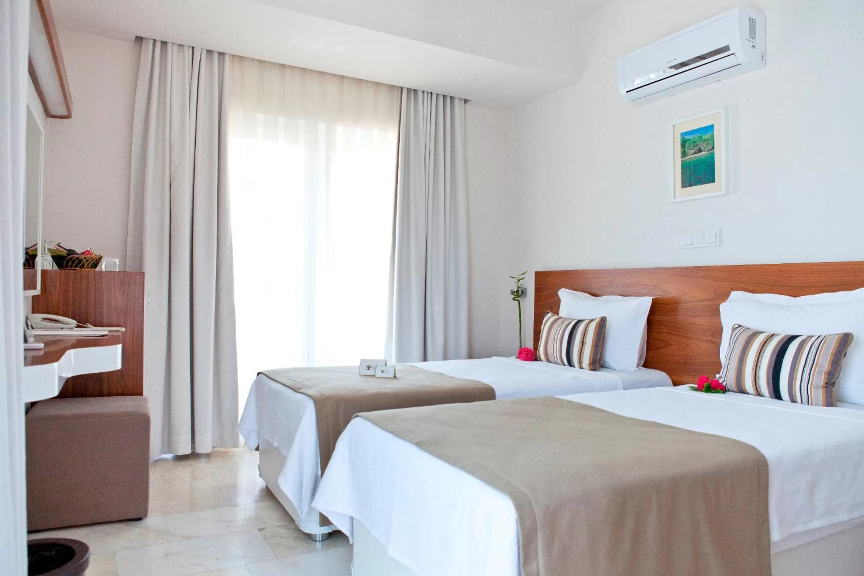 Bed in Olea Nova Hotel