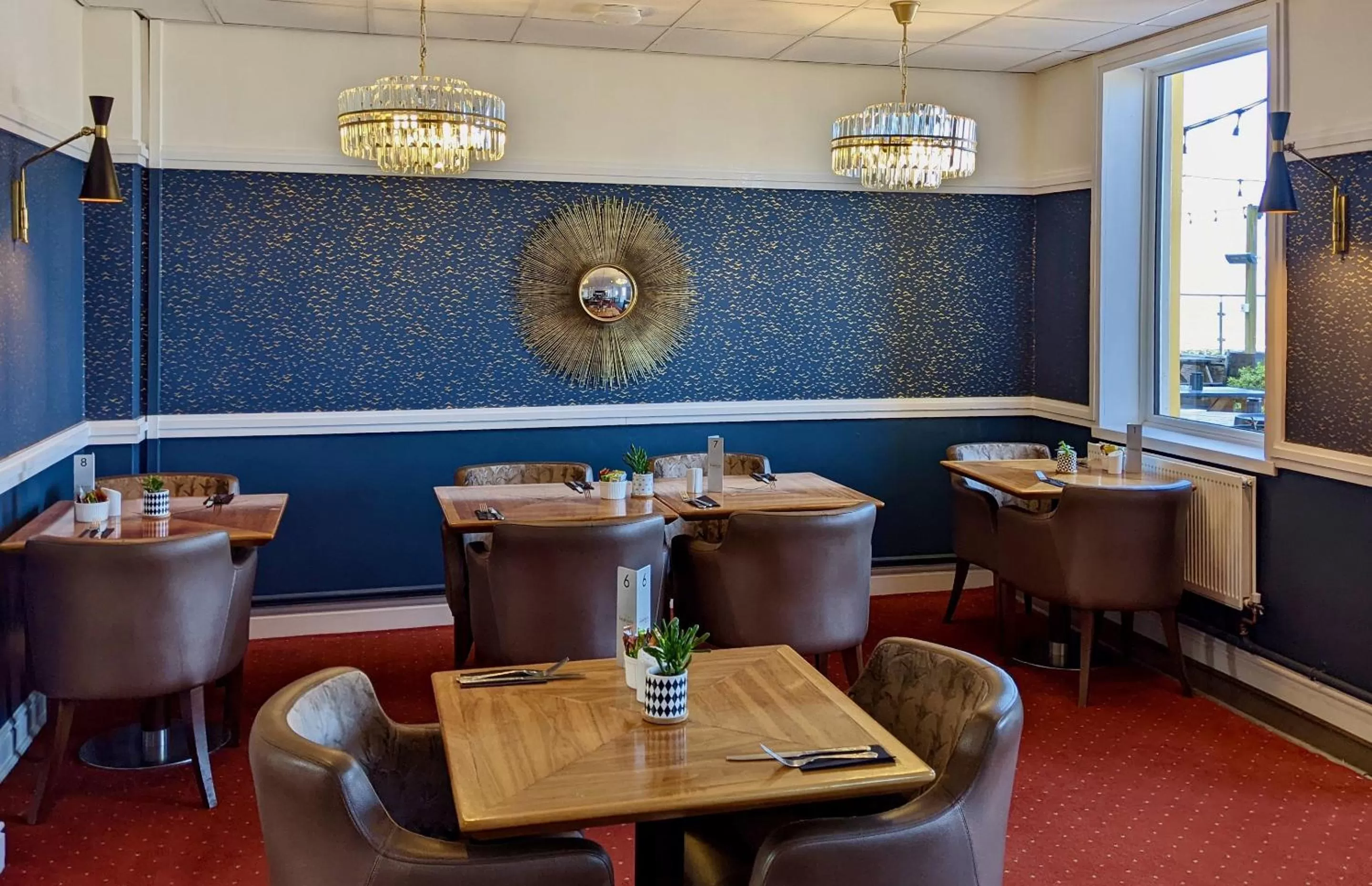 Restaurant/places to eat in The Beaches Hotel and Spa