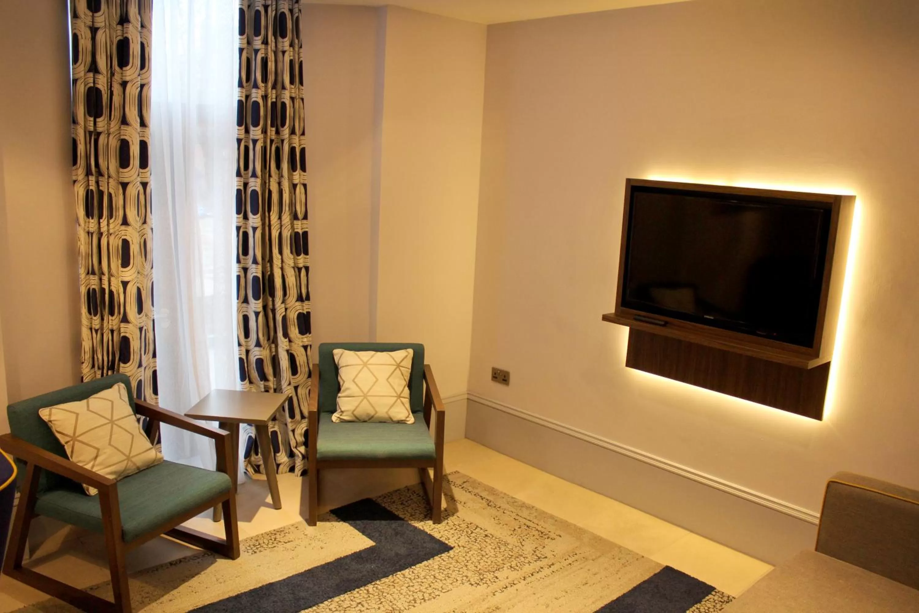 Seating area in 91 Aparthotel Jesmond Road