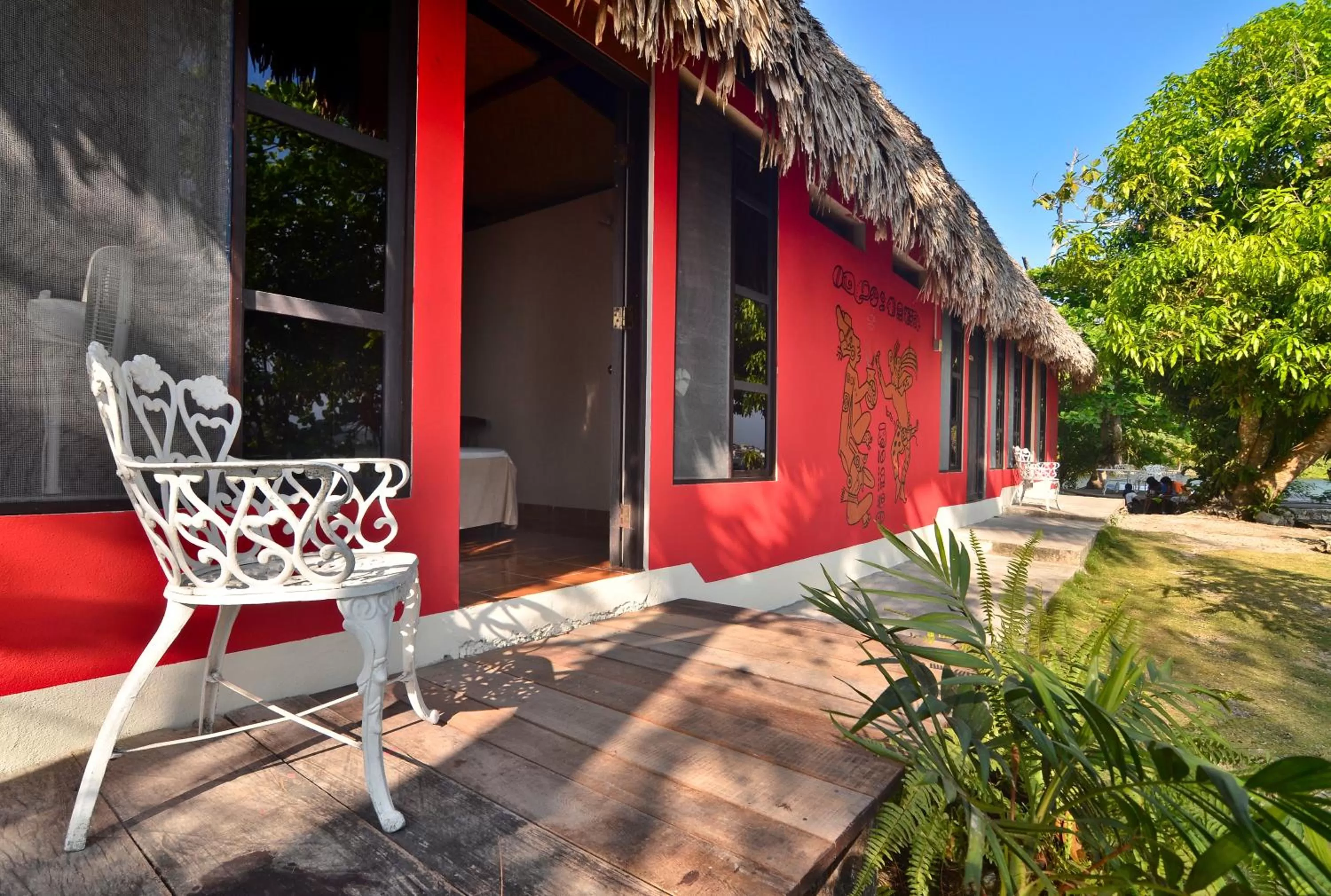 Lake view in Mayan Spirit