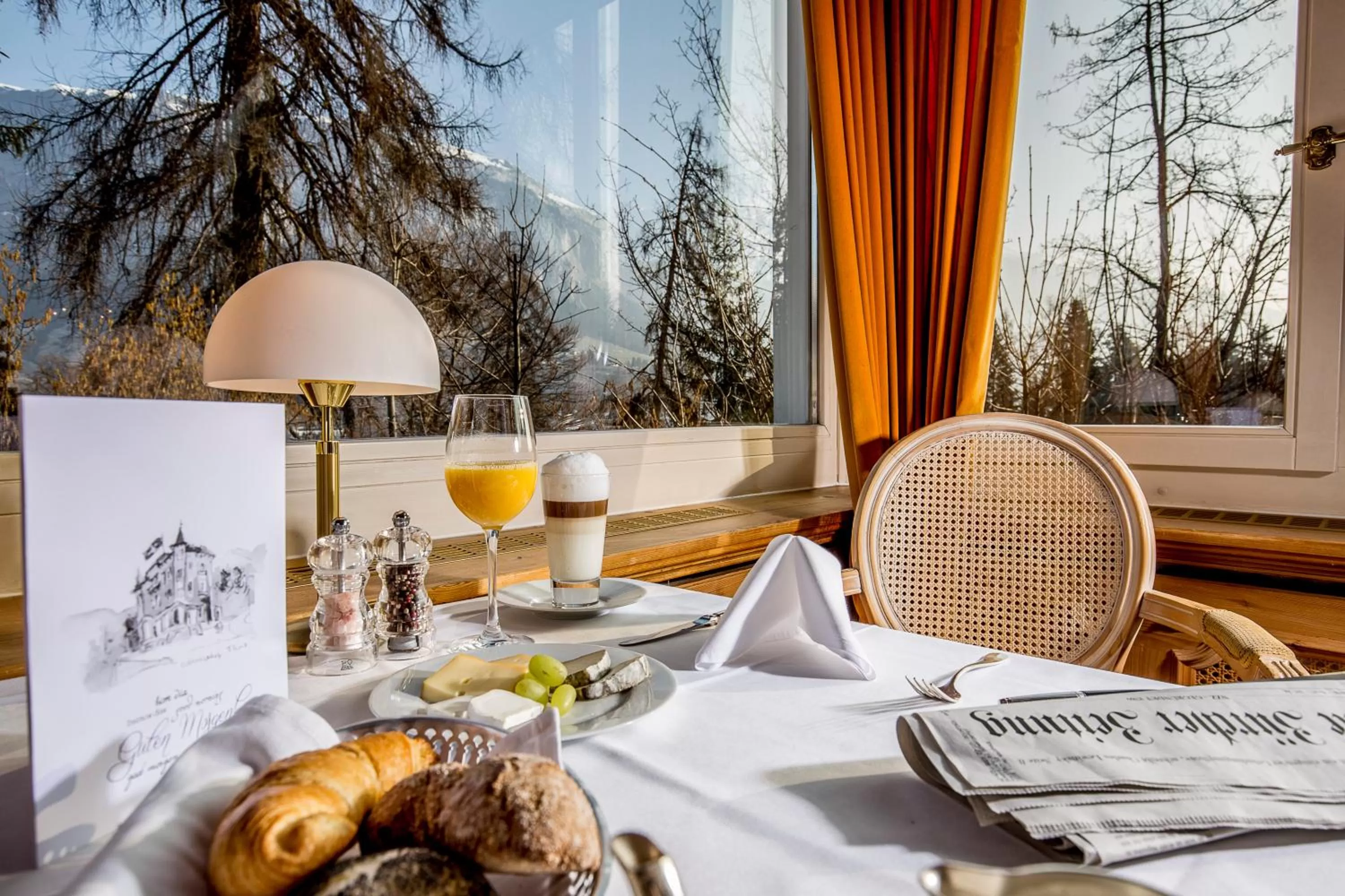Restaurant/places to eat in Romantik Hotel Schweizerhof & Spa Flims