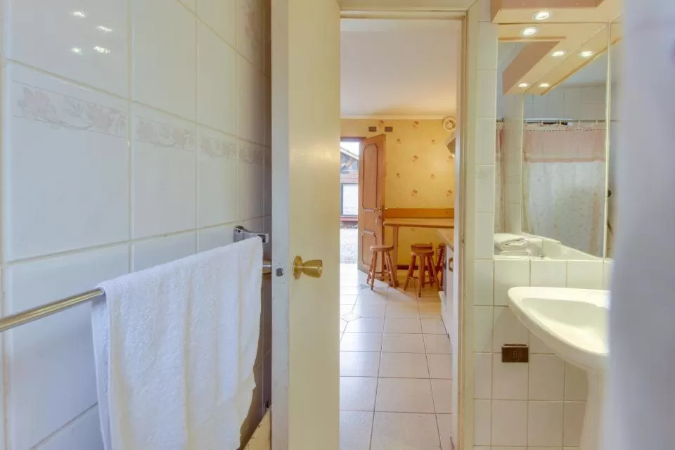 Bathroom in Apart Hotel Blumenau