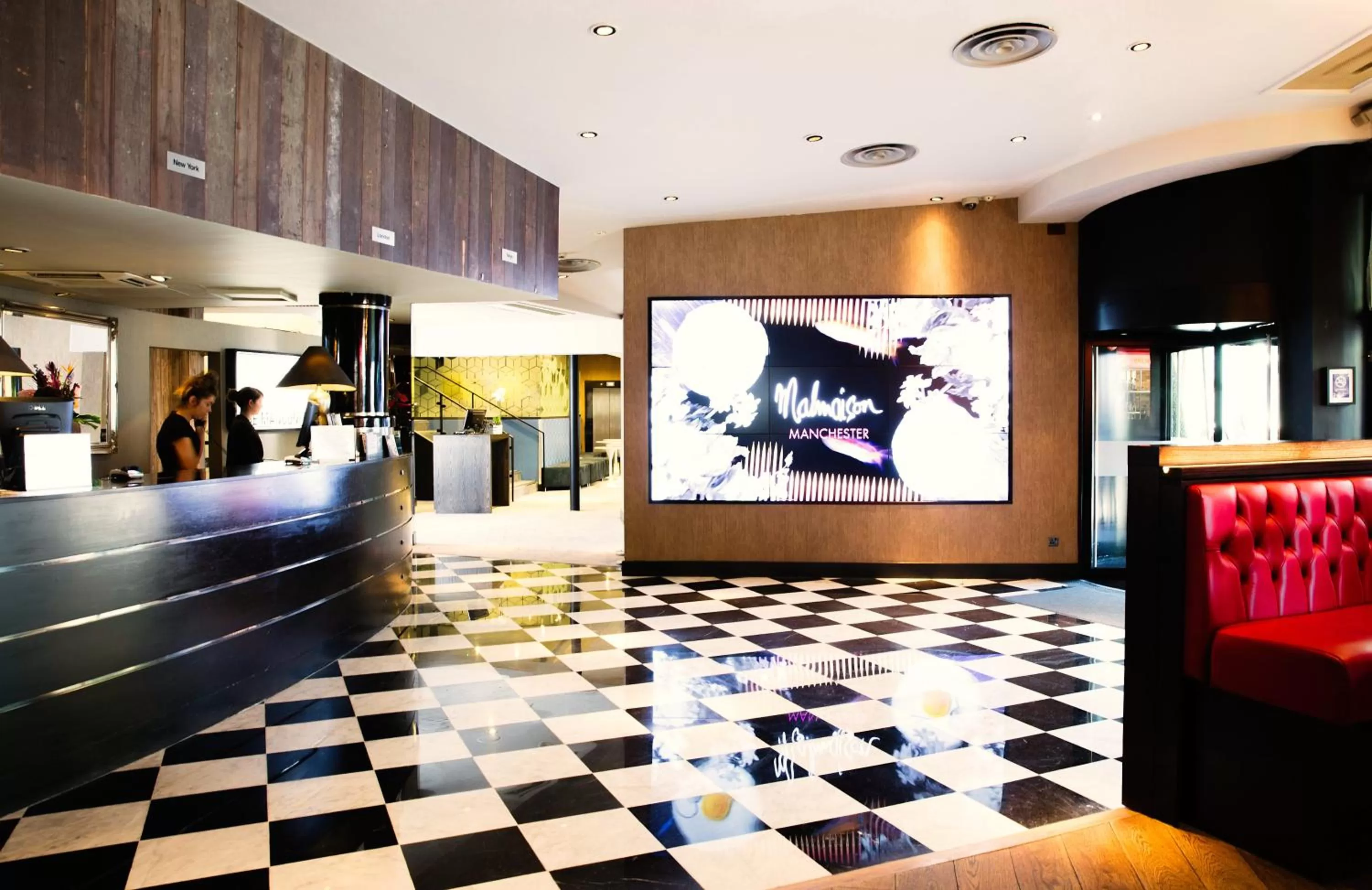 Lobby or reception in Malmaison Manchester