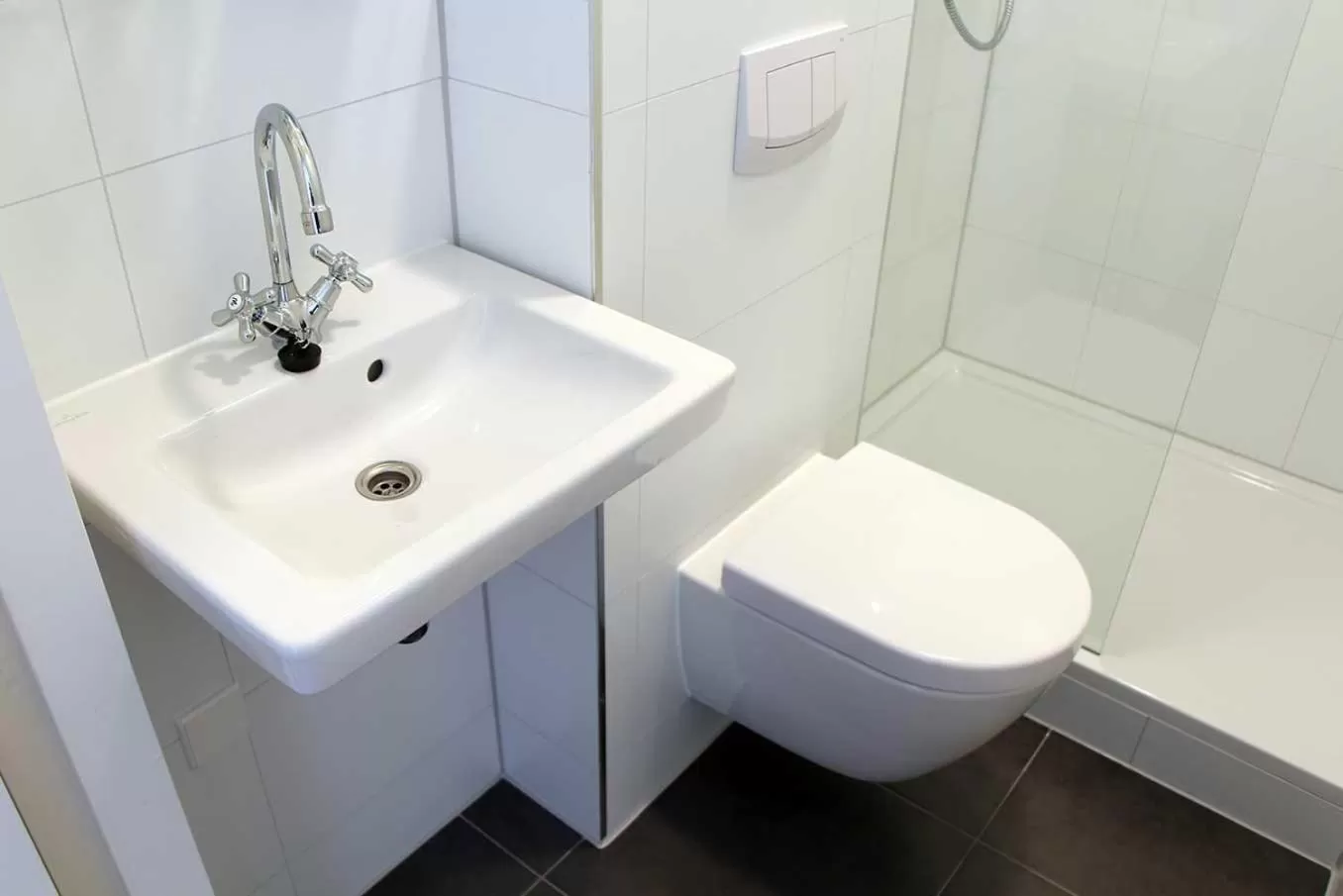 Shower in B&B Utrecht Domkwartier