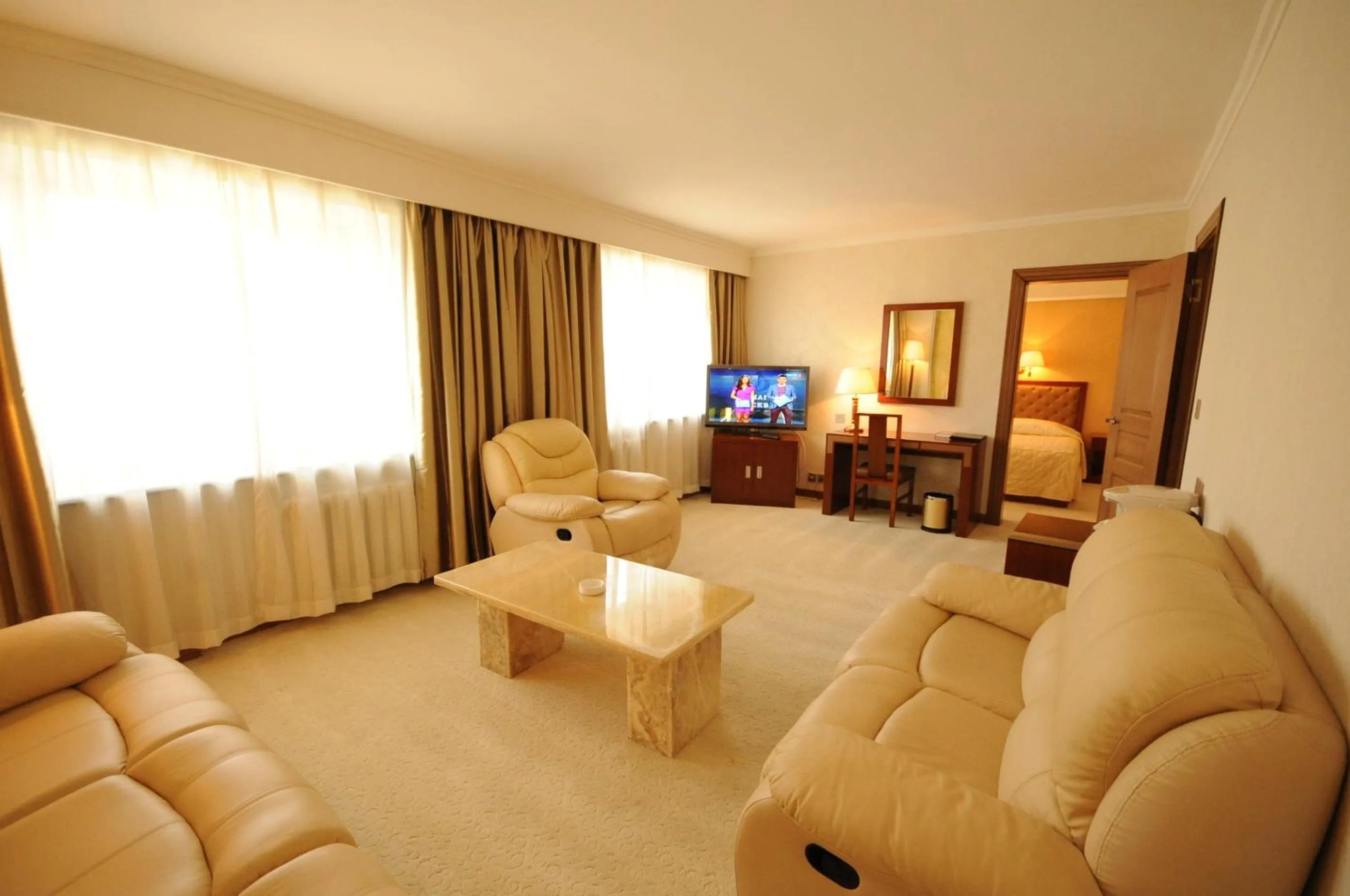 Living room in Flower Hotel Ulaanbaatar