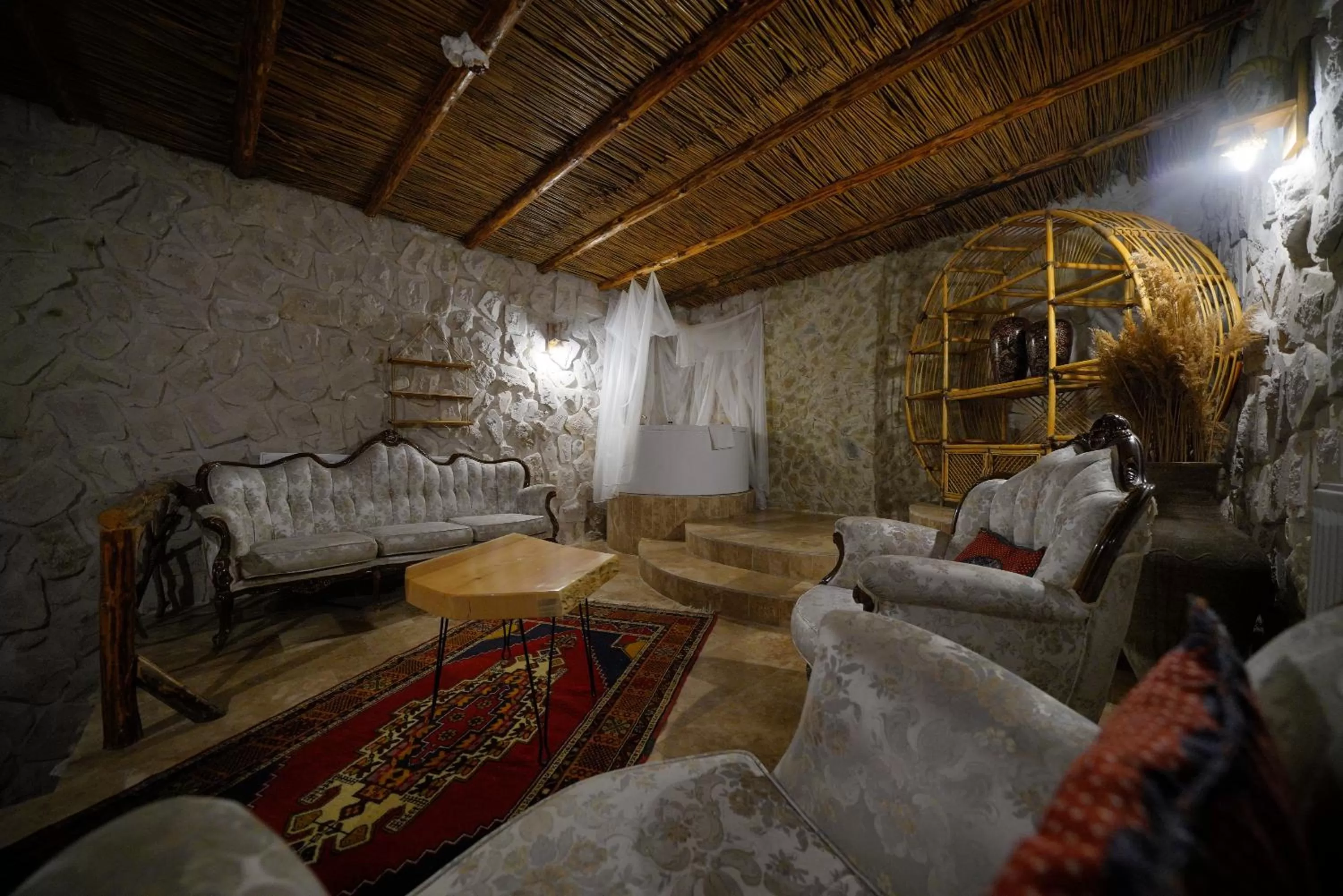 Living room in Cappadocia Nar Cave House & Swimming Pool