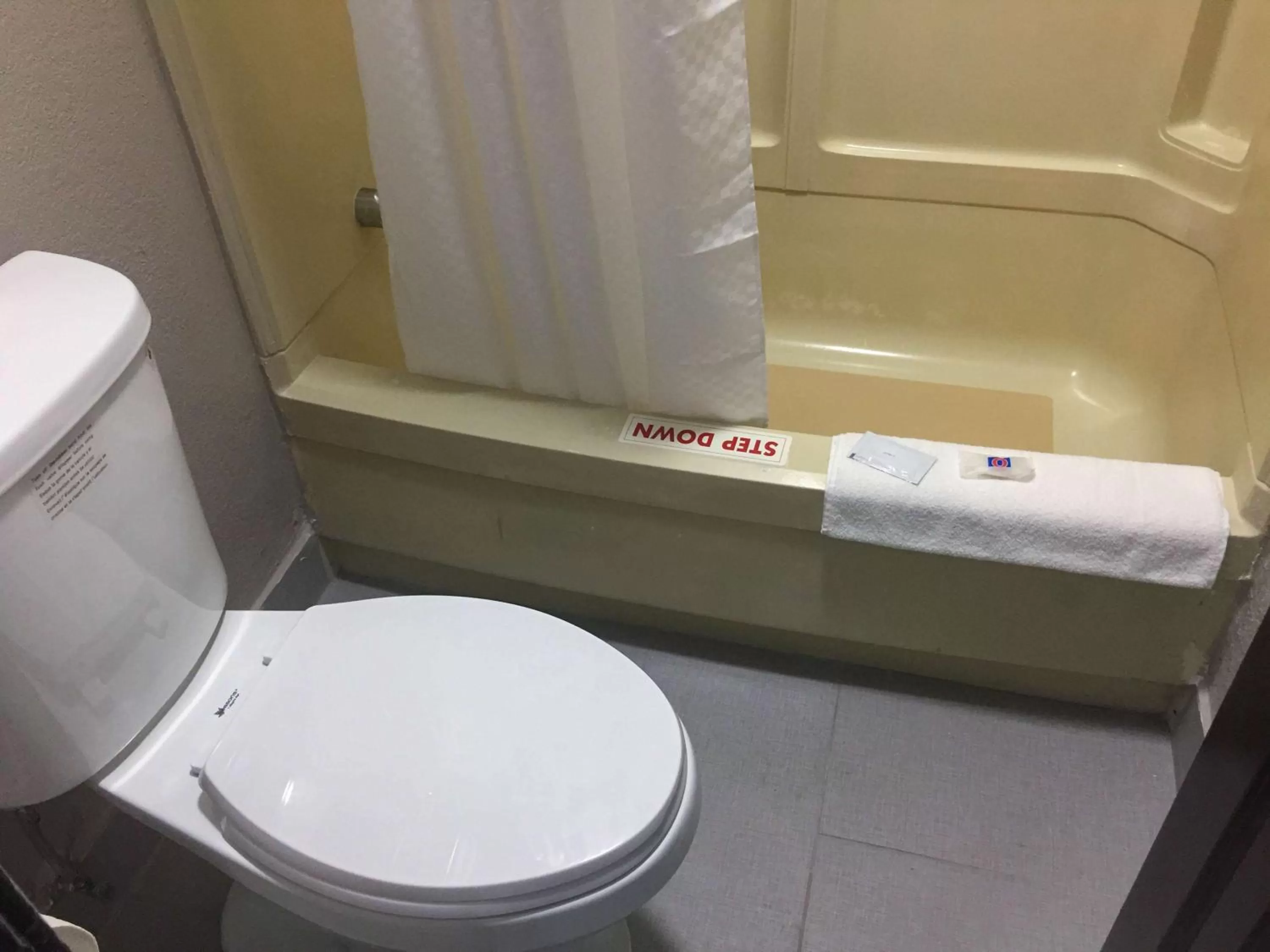 Bathroom in Motel 6-Burnsville, MN