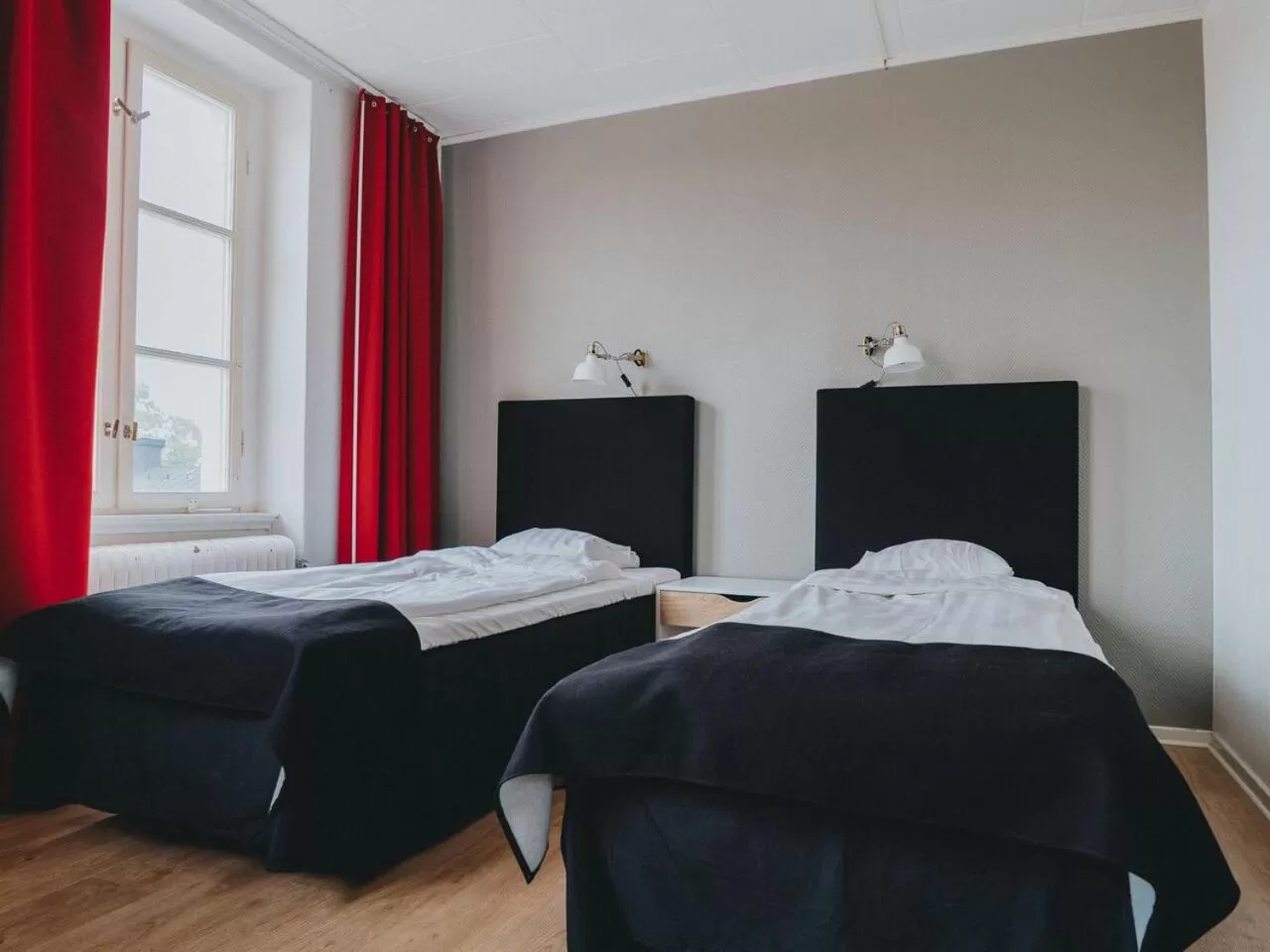 Bedroom, Bed in Arboga Stadshotell