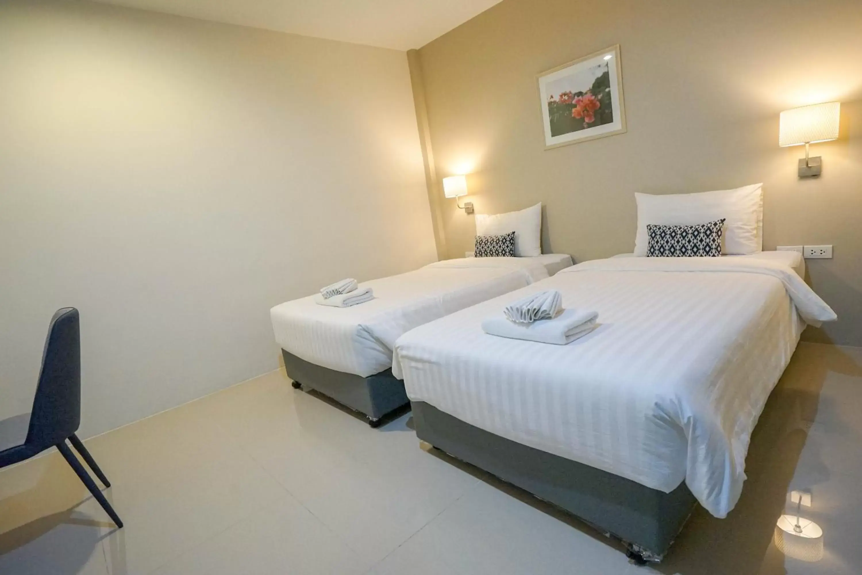 Twin Room with No Window - Sleep Room - Building 1 in Sleepstation at Pratunam Twin Room with No Window - Sleep Room - Building 1 in Sleepstation at Pratunam