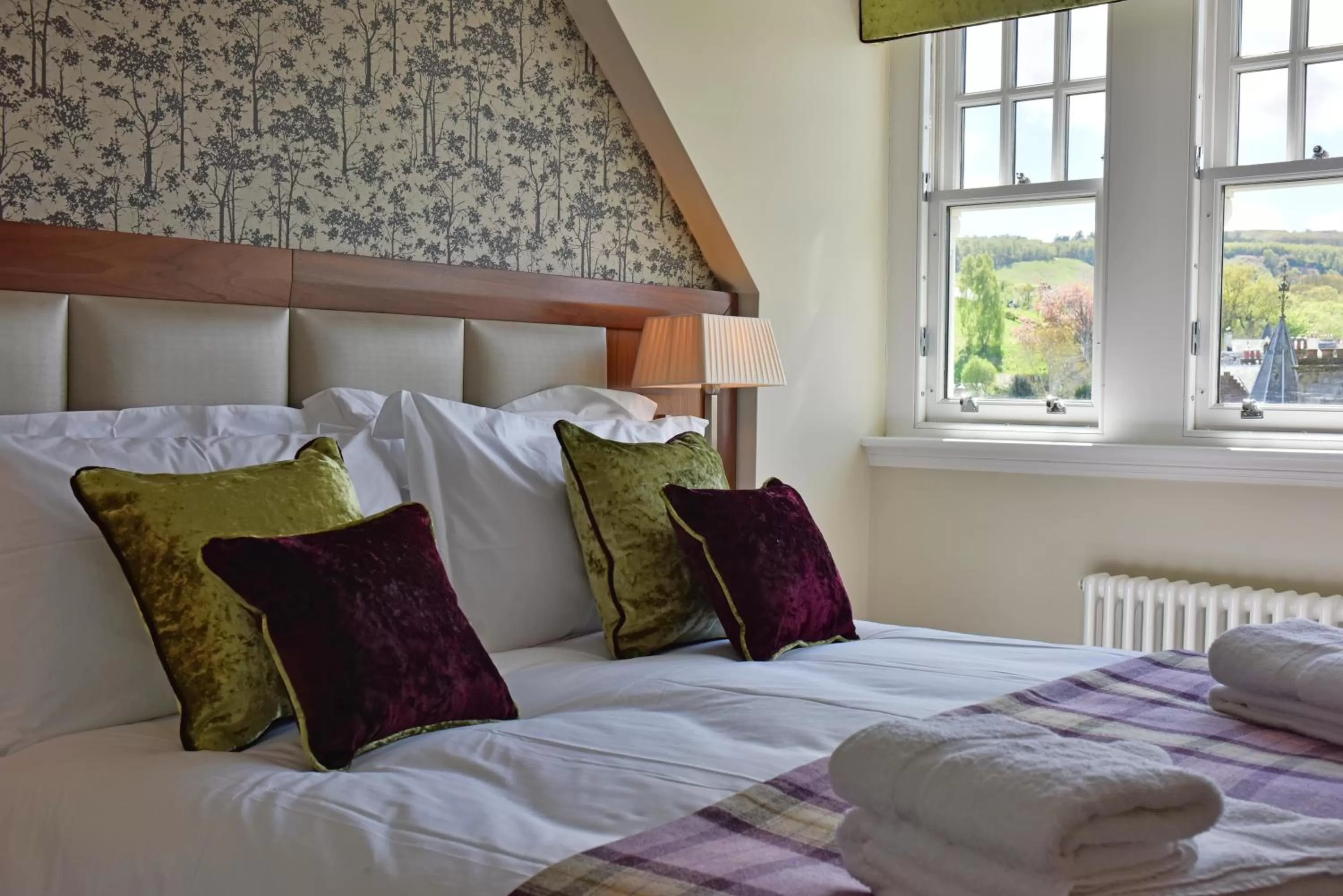 Mountain view, Bed in The Townhouse Aberfeldy - Rooms & Breakfast