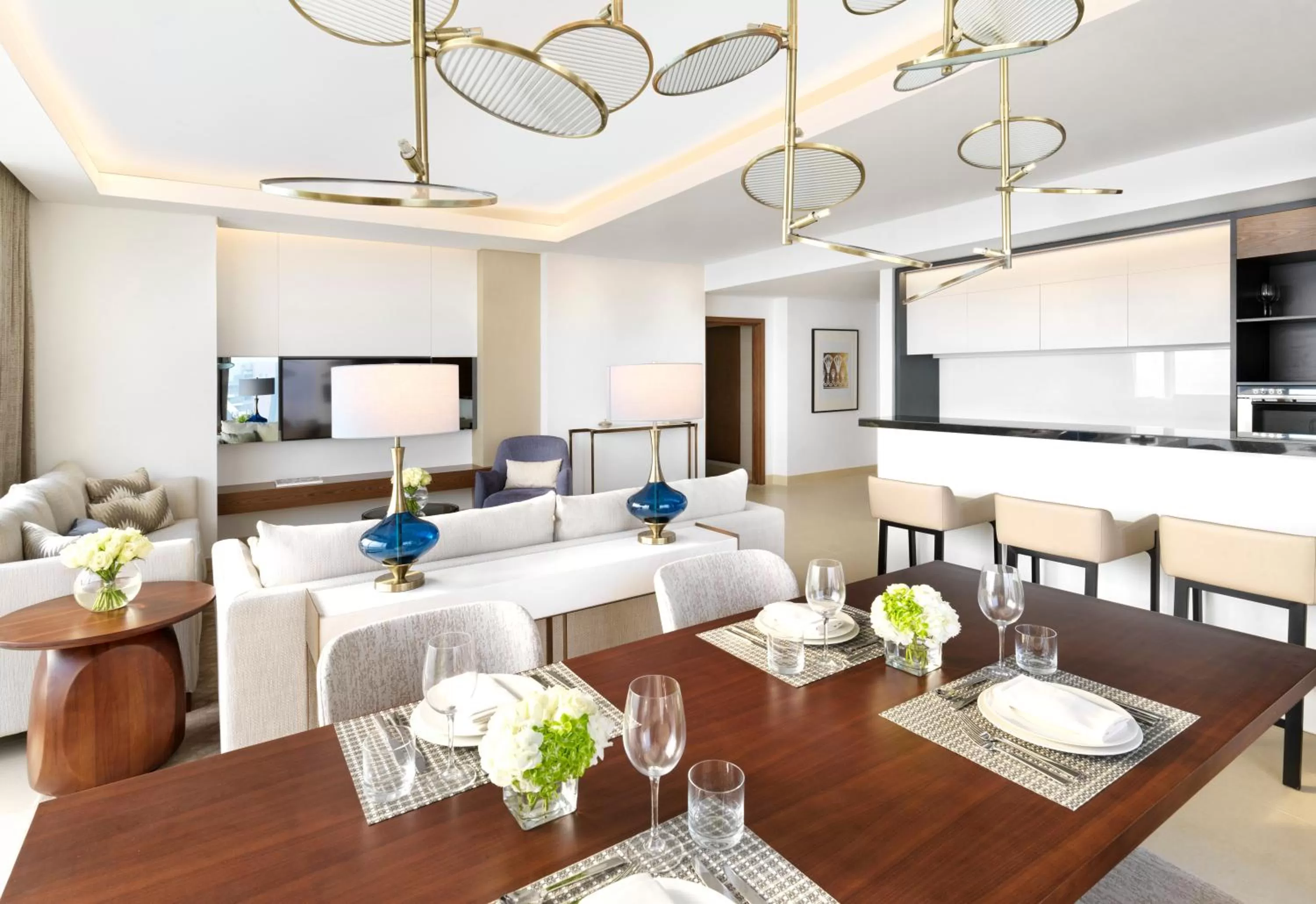 Living room in Sofitel Dubai The Obelisk