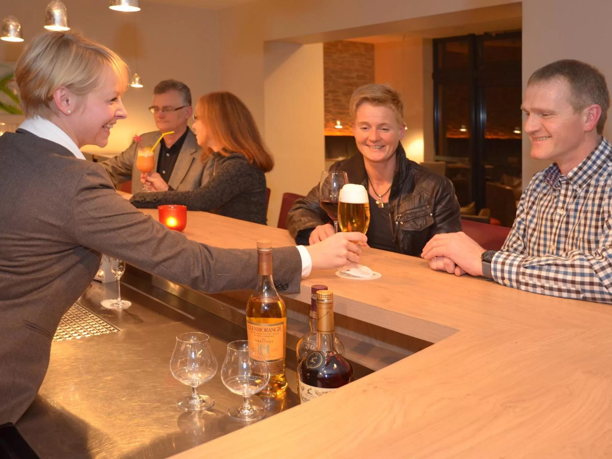 Lounge or bar in Akzent Hotel Haus Surendorff