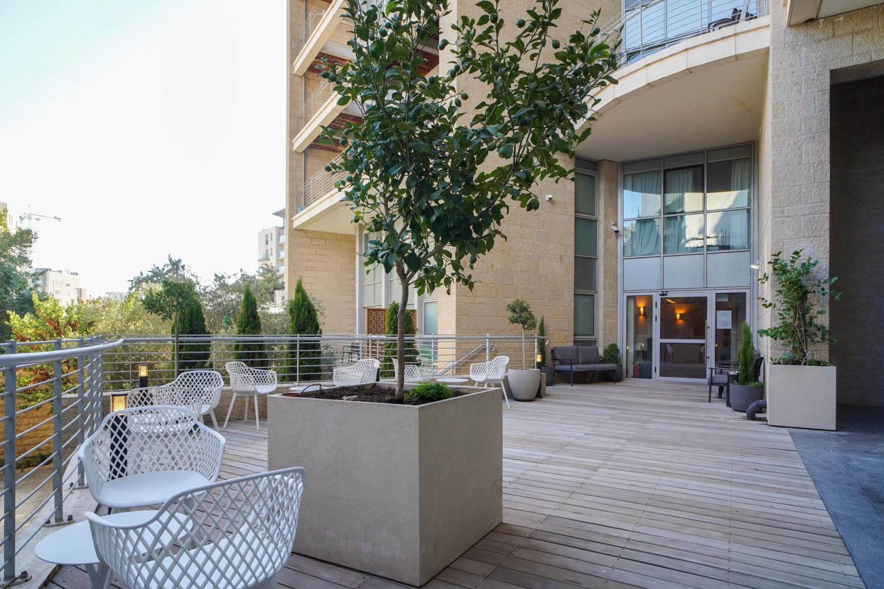 Balcony/Terrace in Urbanic Hotel