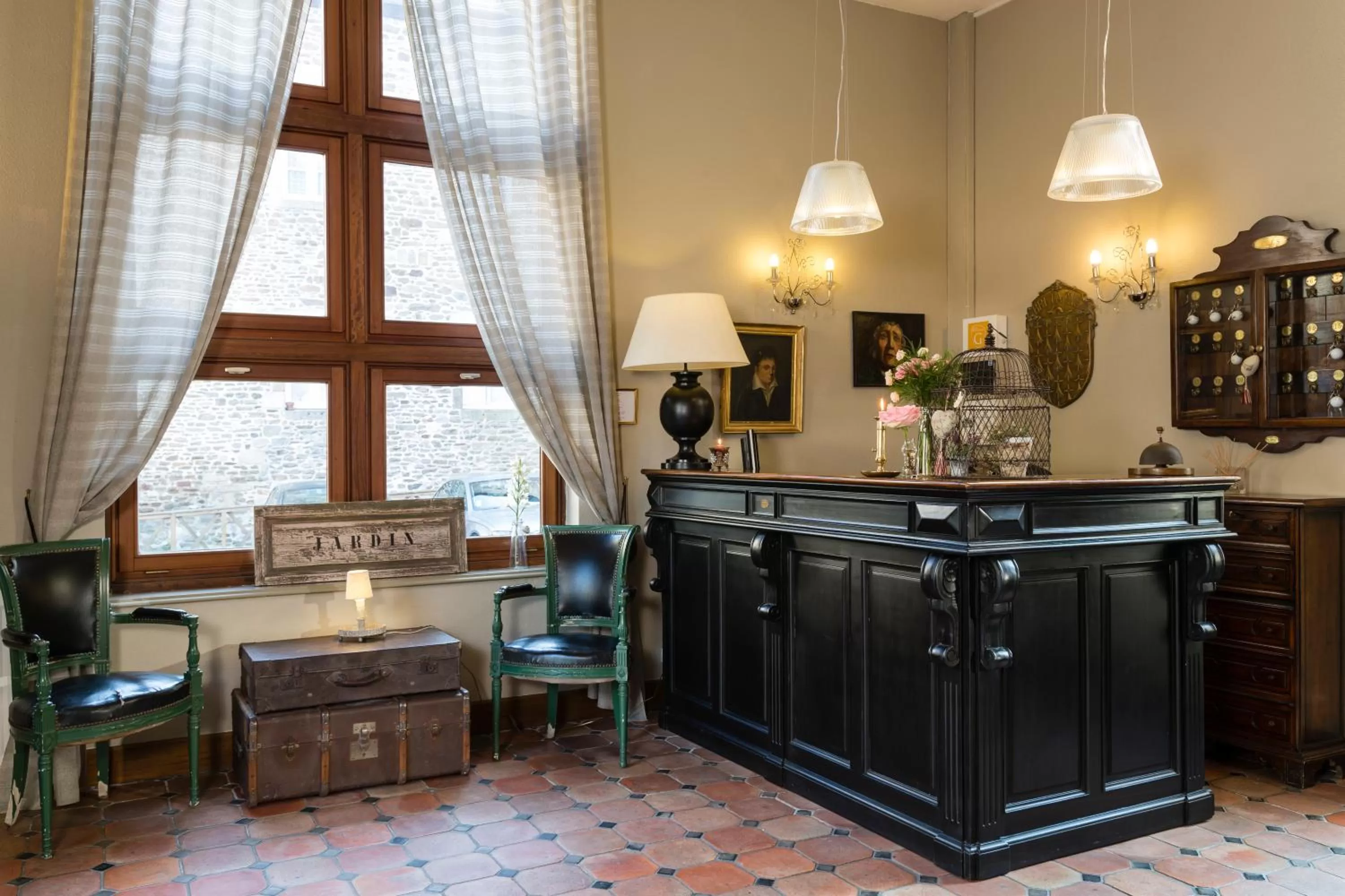 Lobby or reception in Hotel Arvor - O'Lodges by Arvor