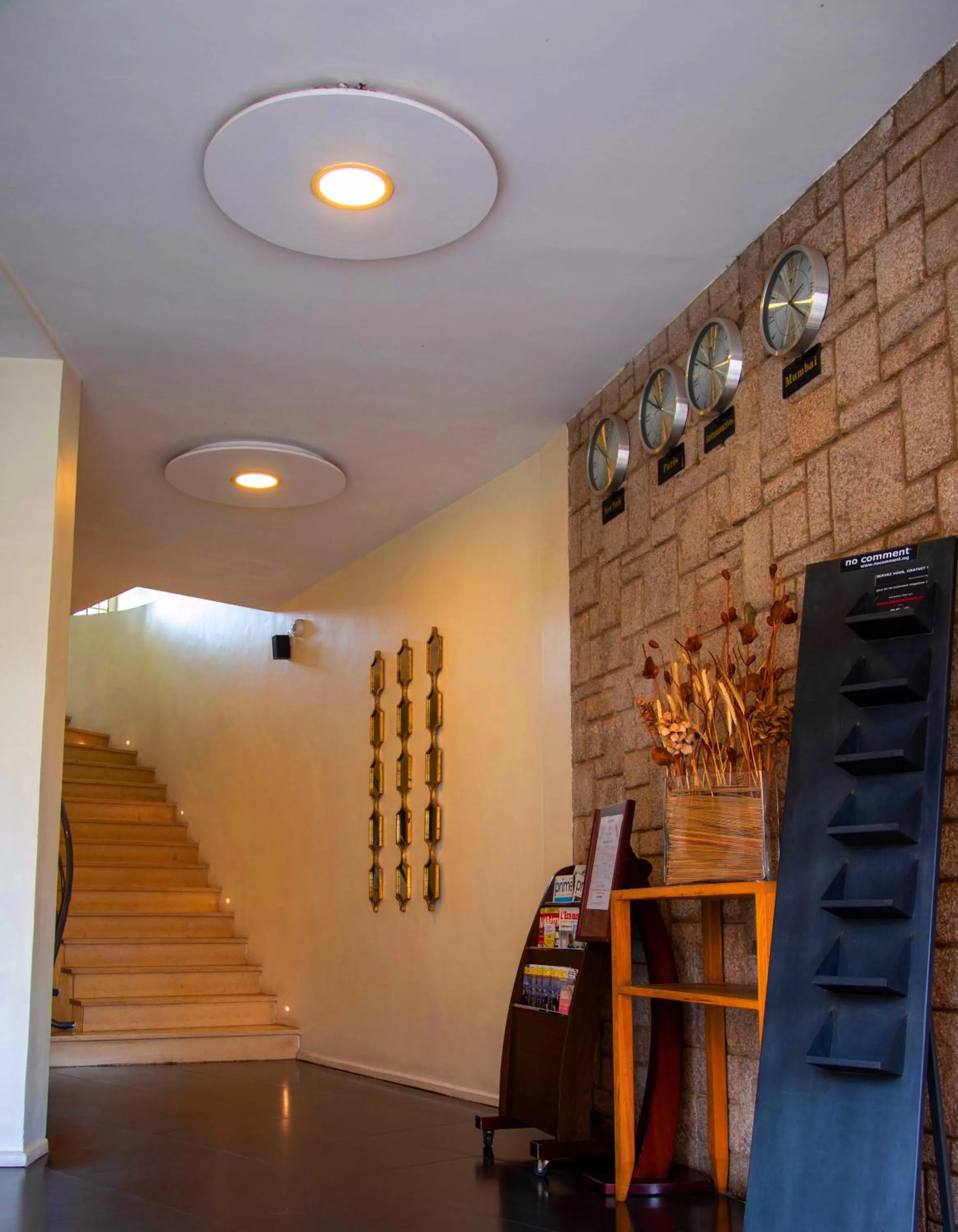 Lobby or reception in Hotel La Villette